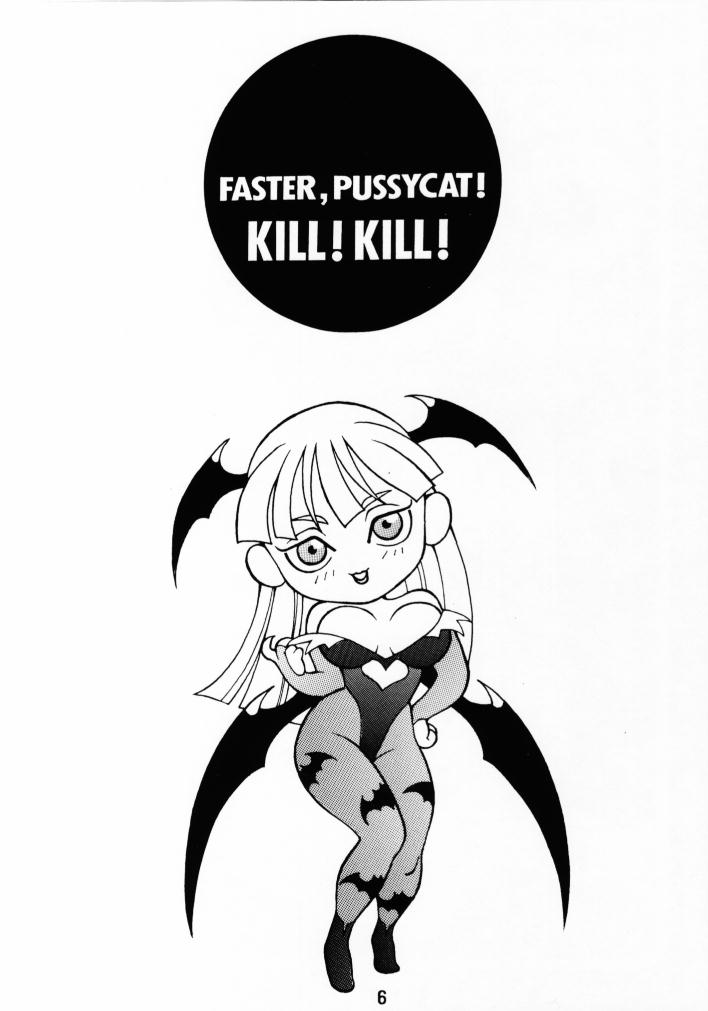 (C51) [Pink Cat's Garden (PAO, Titikuro Sanbo)] FASTER, PUSSYCAT! KILL! KILL! (Various) page 5 full