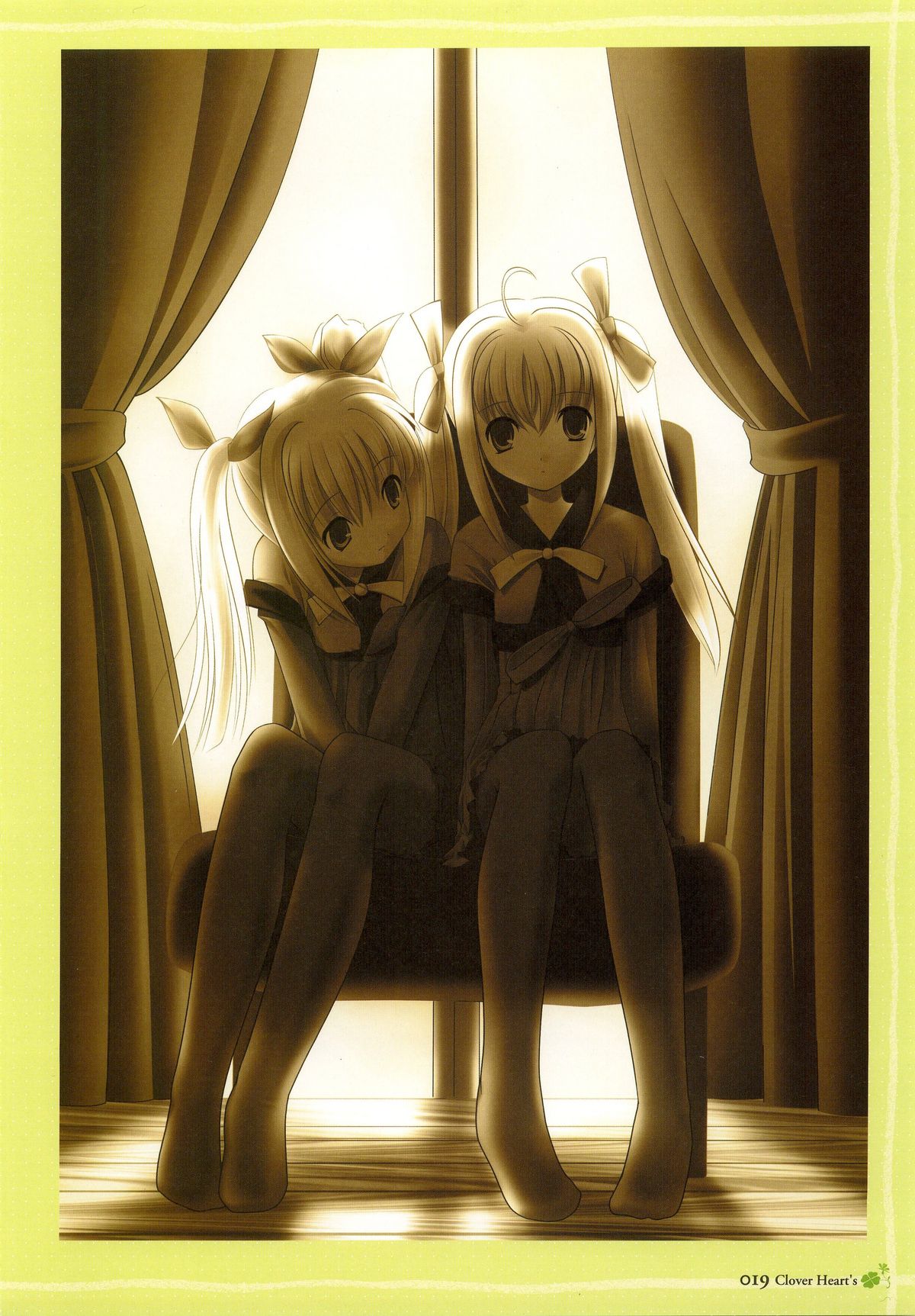 Clover Heart's Visual Fan Book page 25 full