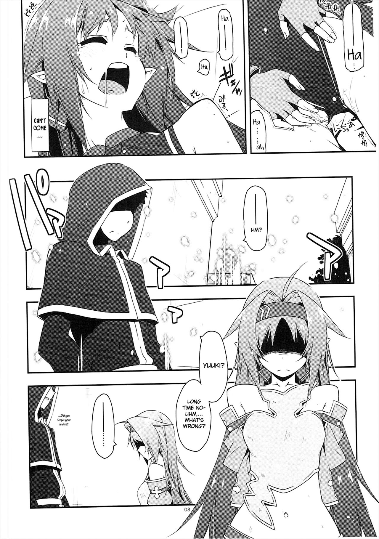 (SC2017 Winter) [Angyadow (Shikei)] Yuuki Ijiri 2 | Toying with Yuuki 2 (Sword Art Online) [English] [葛の寺] page 7 full