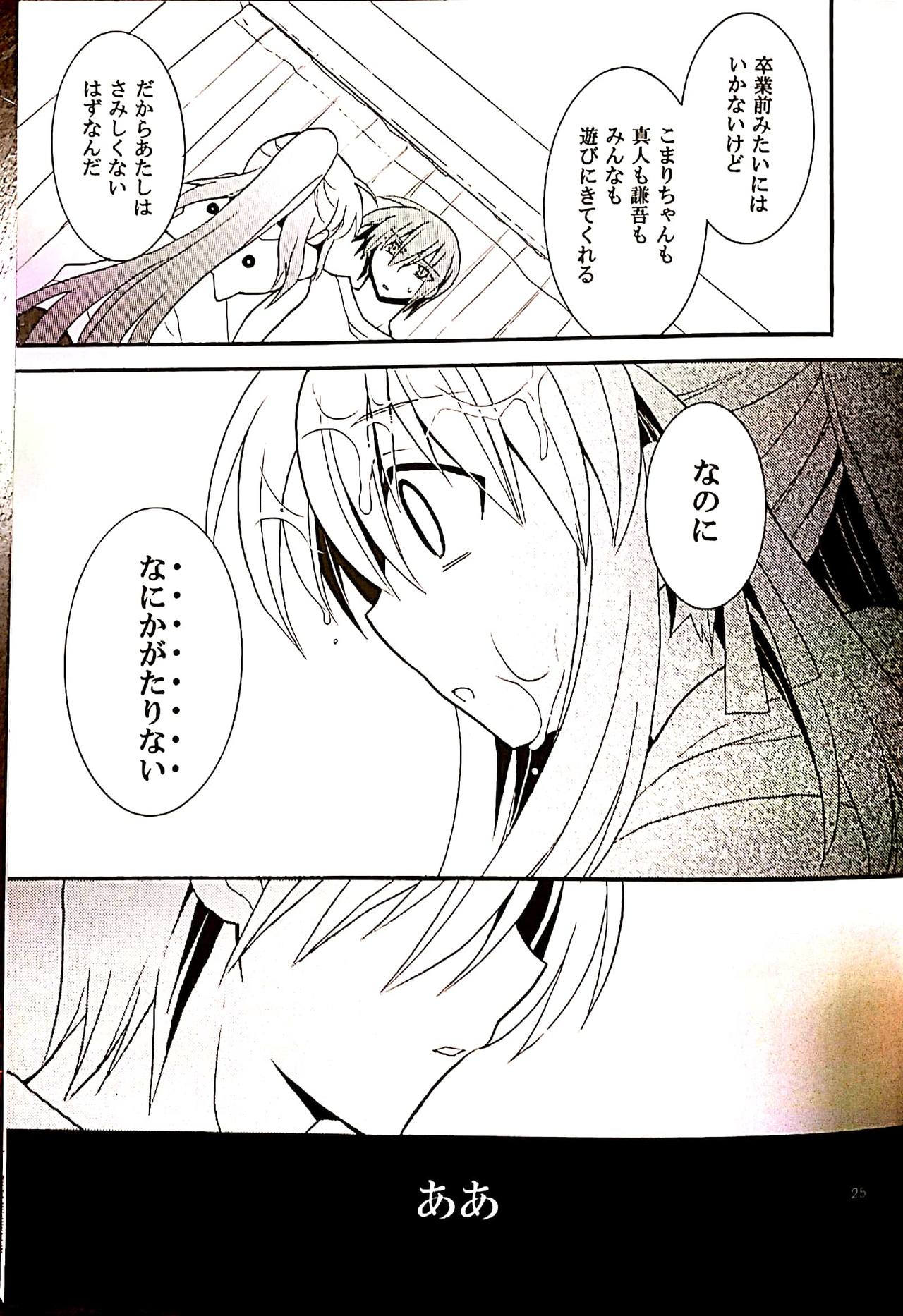(C76) [keepON (Hano Haruka)] Futari Bocchi (Little Busters!) page 24 full