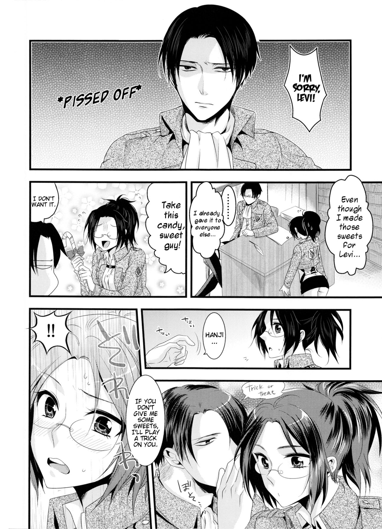 (SPARK9) [Kiseki (Kisaki Noah)] candy holic (Shingeki no Kyojin) [English] [EHCove] page 8 full