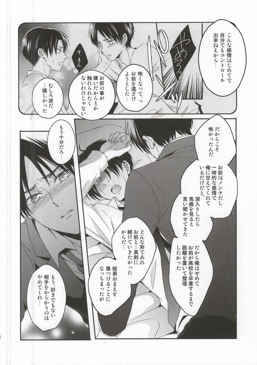 (C88) [UNAP! (Maine)] Oshiego ni Te o Dashitara Taihen na Koto ni Natta Vol.3 (Kanketsu) (Shingeki no Kyojin) page 31 full