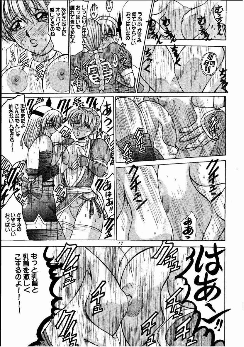 (C58) [Date wa Gorgeous ni (Ponzu)] Kasumi Higyaku no Oppai-hen (Dead or Alive) page 17 full