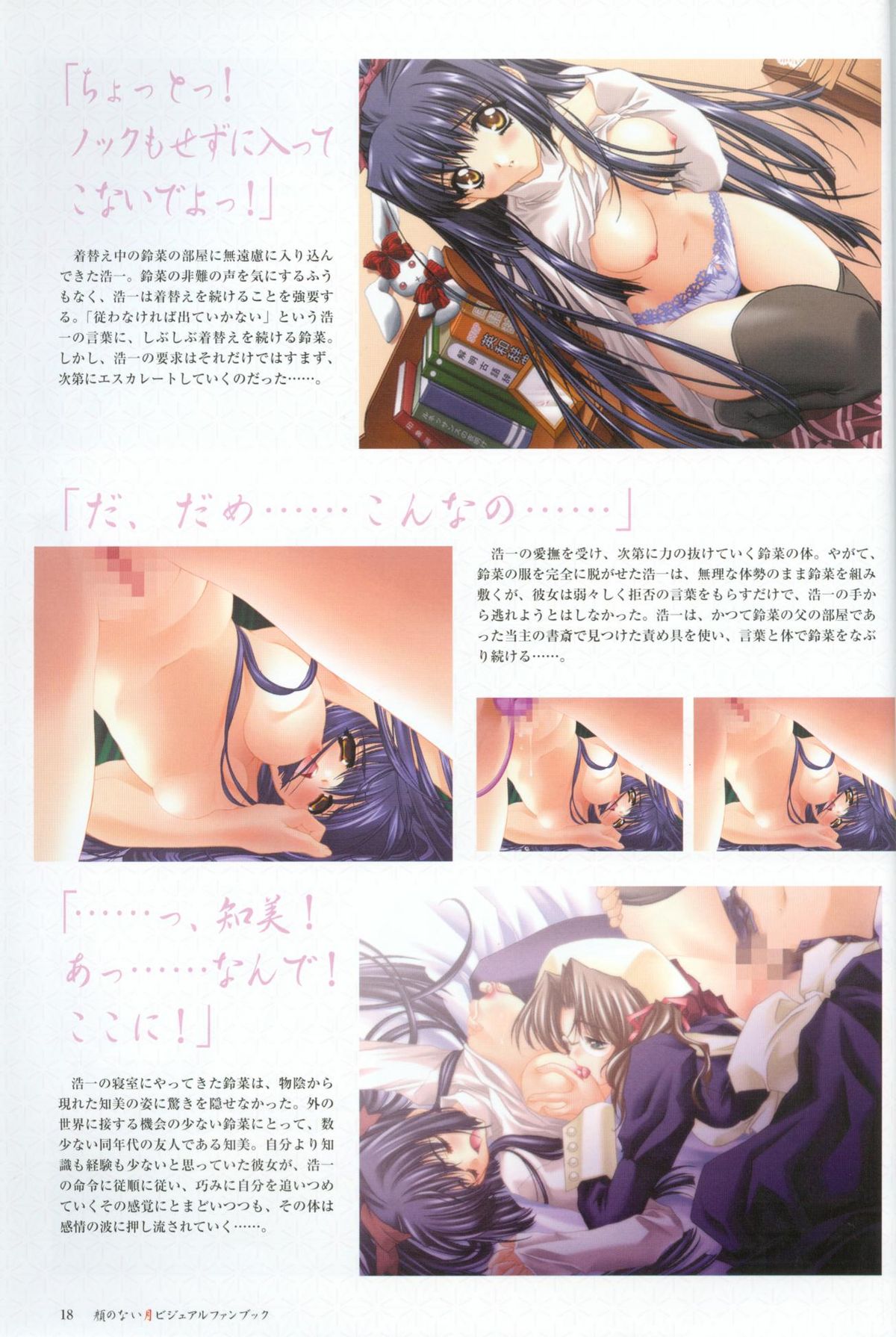 [CARNELIAN] Kao no Nai Tsuki Visual Fanbook (Kao no Nai Tsuki / Moonlight Lady) page 19 full