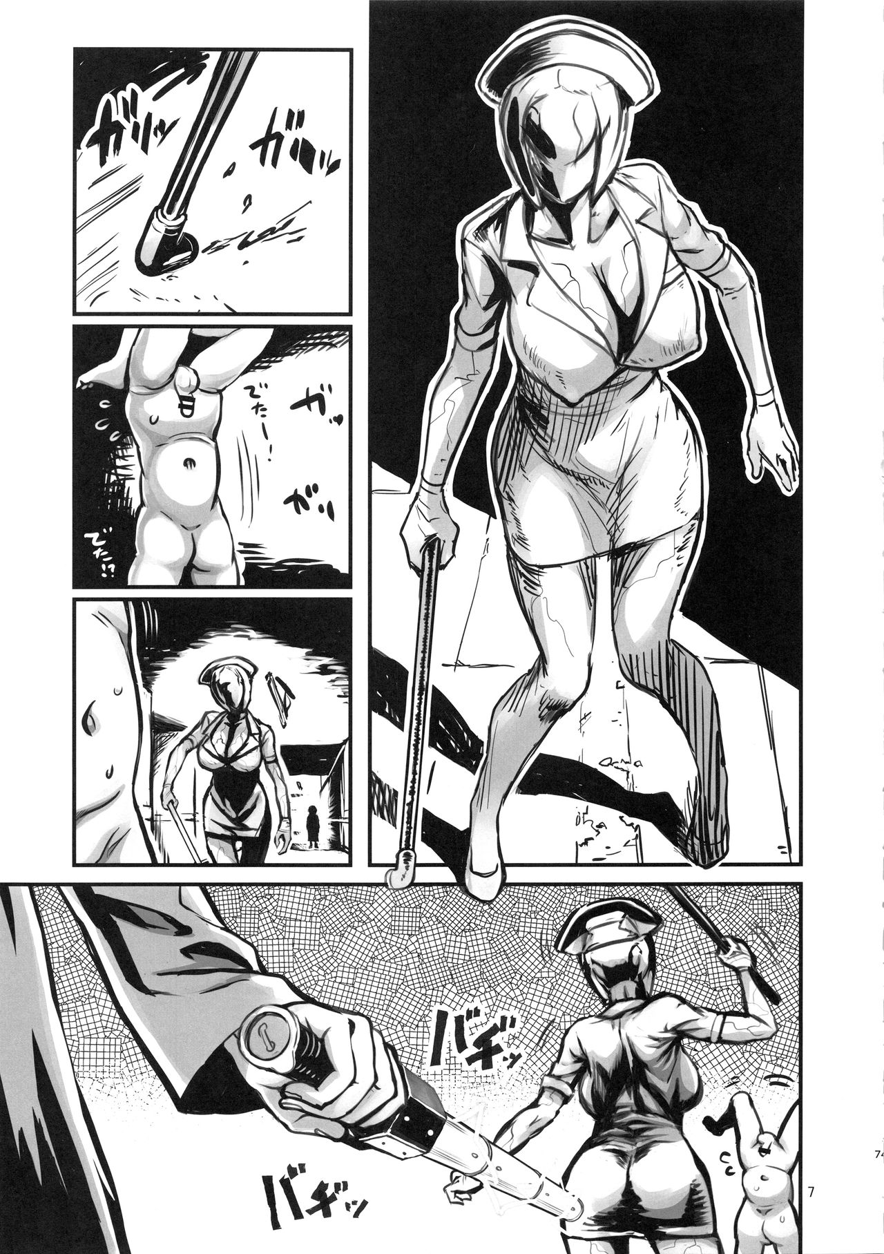 (C93) [Kakumei Seifu Kouhoushitsu (Various)] SILENT HOLE Bubble Head Nurse Ryoujoku Choukyou Kiroku (Silent Hill) page 6 full