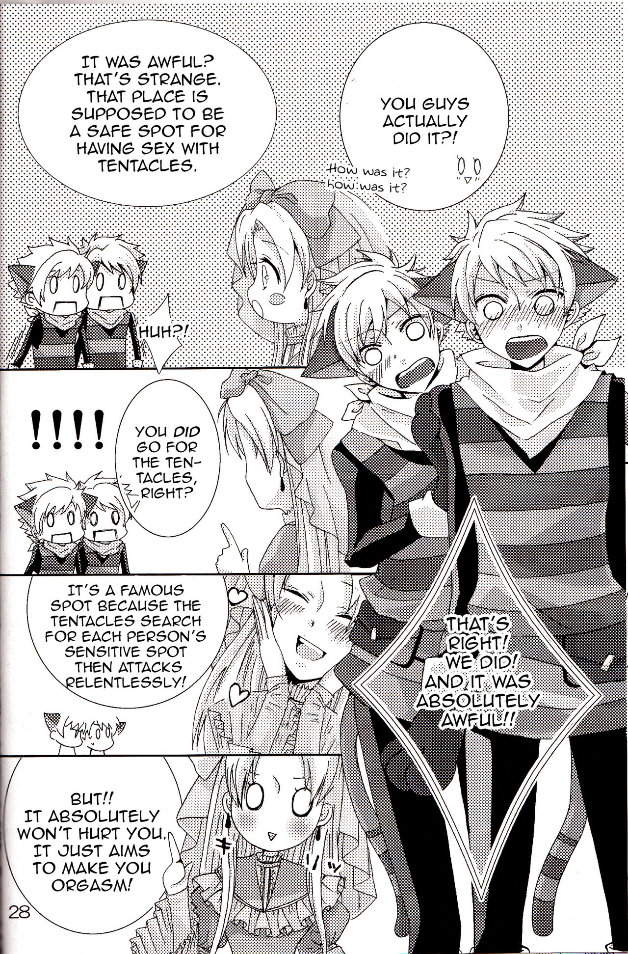 (C78) [Futago Beya (Kitayori Minami)] -Shokushu- Nyan Nyan Panic | -Tentacles- Mew Mew Panic | (Ouran High School Host Club) [English] [Zero Translations] page 26 full