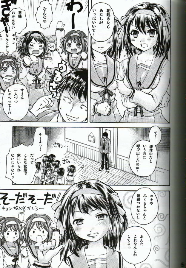 [Aichiko (UBIZO)] HaruhiMono (Suzumiya Haruhi no Yuuutsu) page 5 full