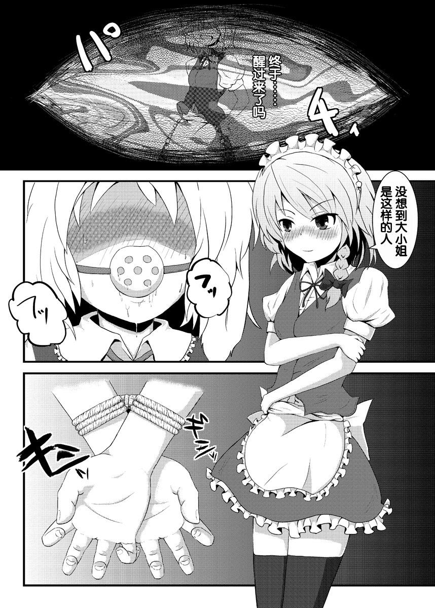 (C79) [Moonlegacy (Tya Megane)] Fran Fetishism (Touhou Project) [Chinese] [靴下汉化组] page 9 full