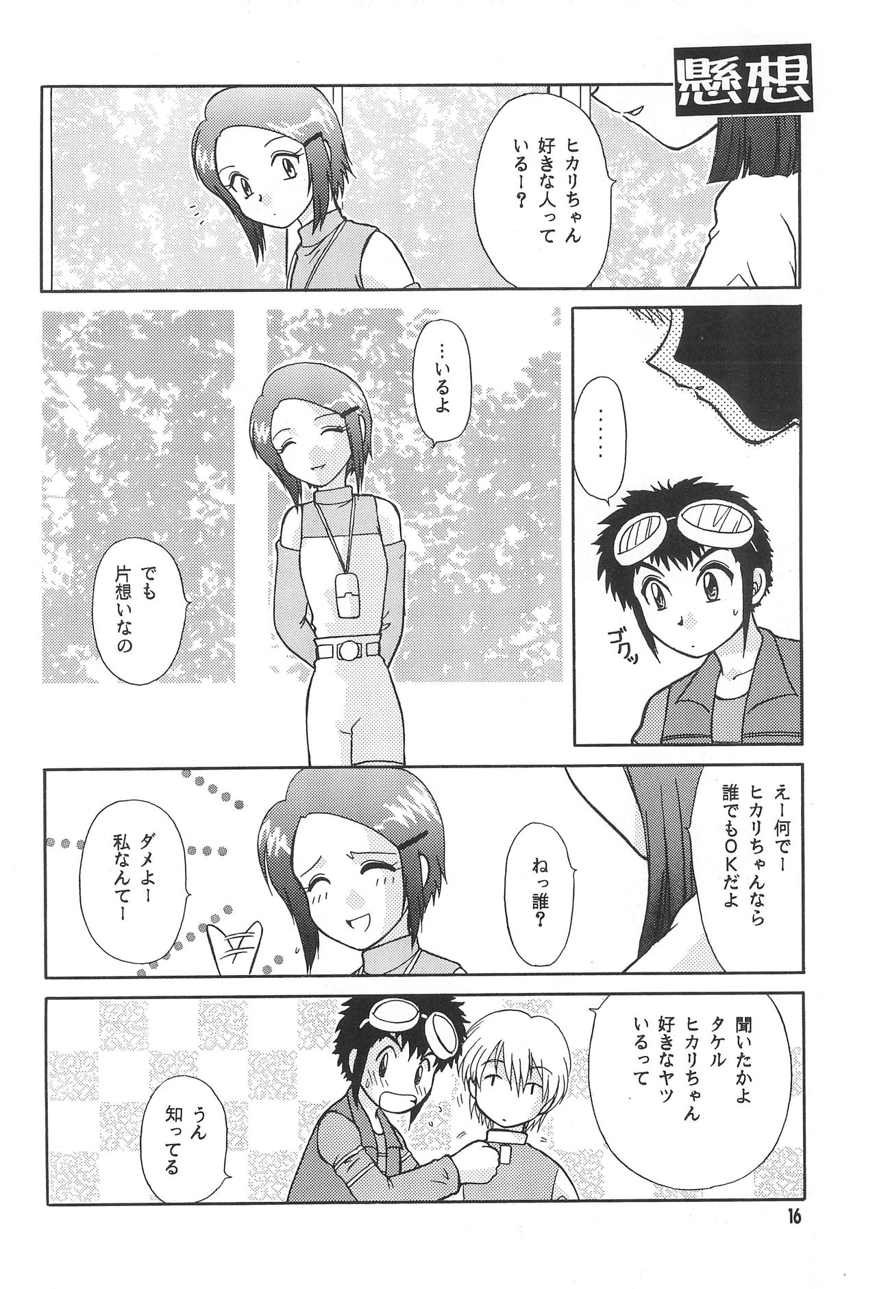 (C58) [SHEEPCLOUD (Hitsujiko)] Digital Syndrome (Digimon Adventure 02) page 18 full