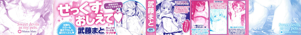 [Mutou Mato] Koakuma wa Shoudoubutsu - Sweet devils as my pets. color paper [Chinese] [D.E練習漢化] page 2 full