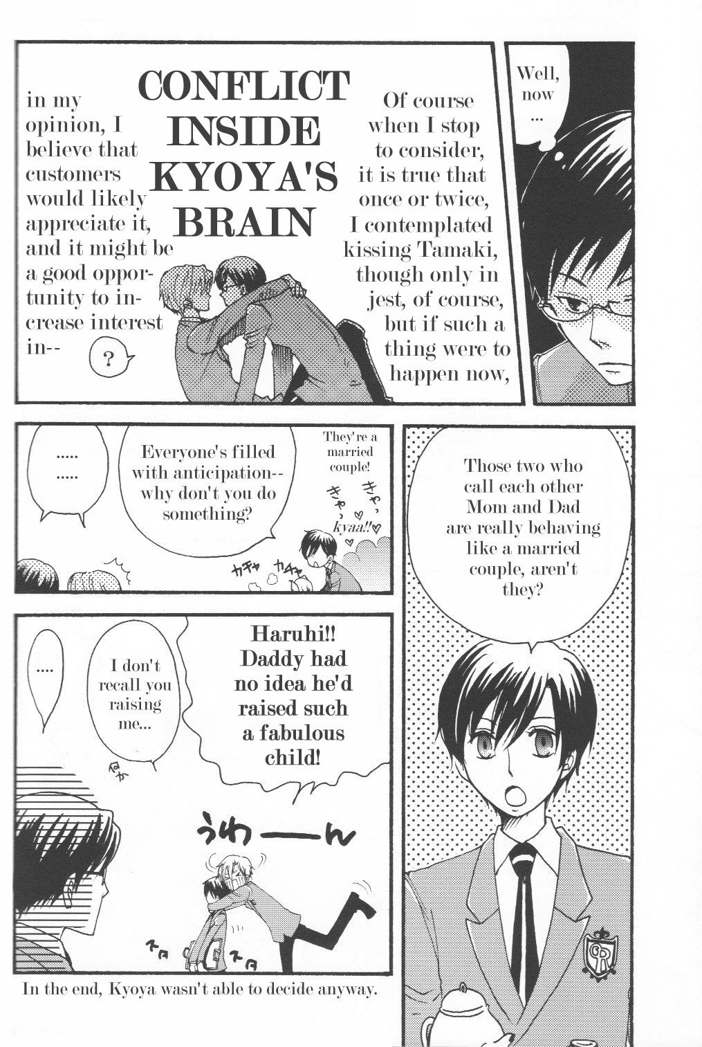 (C70) [Ainu Saran (Kayuma Mimu)] Host-bu no Host-bu ni Yoru Host no Aishikata (Ouran High School Host Club) [English] [persepolis130] page 10 full