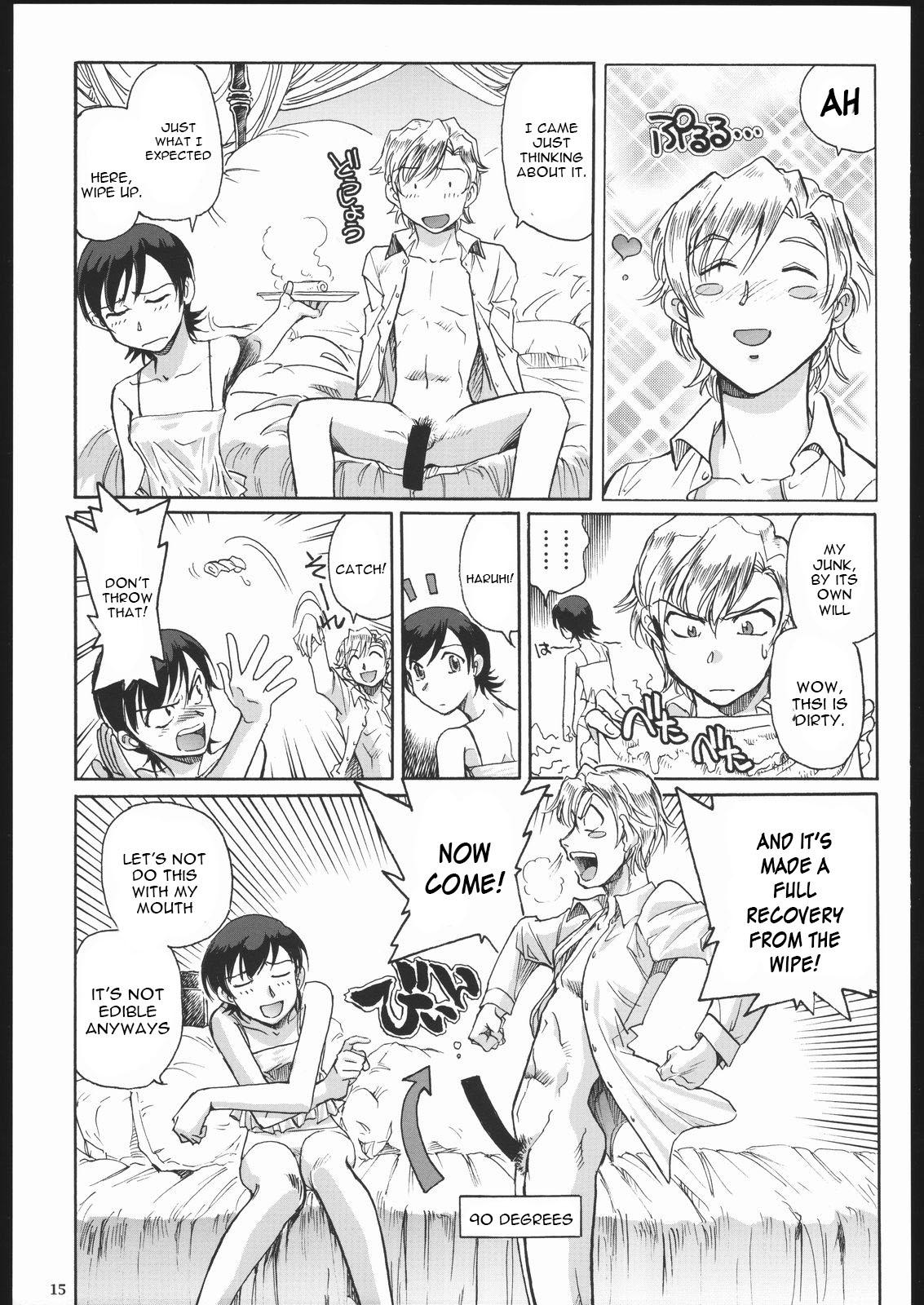 (C70) [Okinawa Taieki Gunjinkai (Yasunaga Kouichirou)] Fujioka Haruhi to Ecchi o Shiyou. (Ouran High School Host Club) [English] [constantly] page 14 full