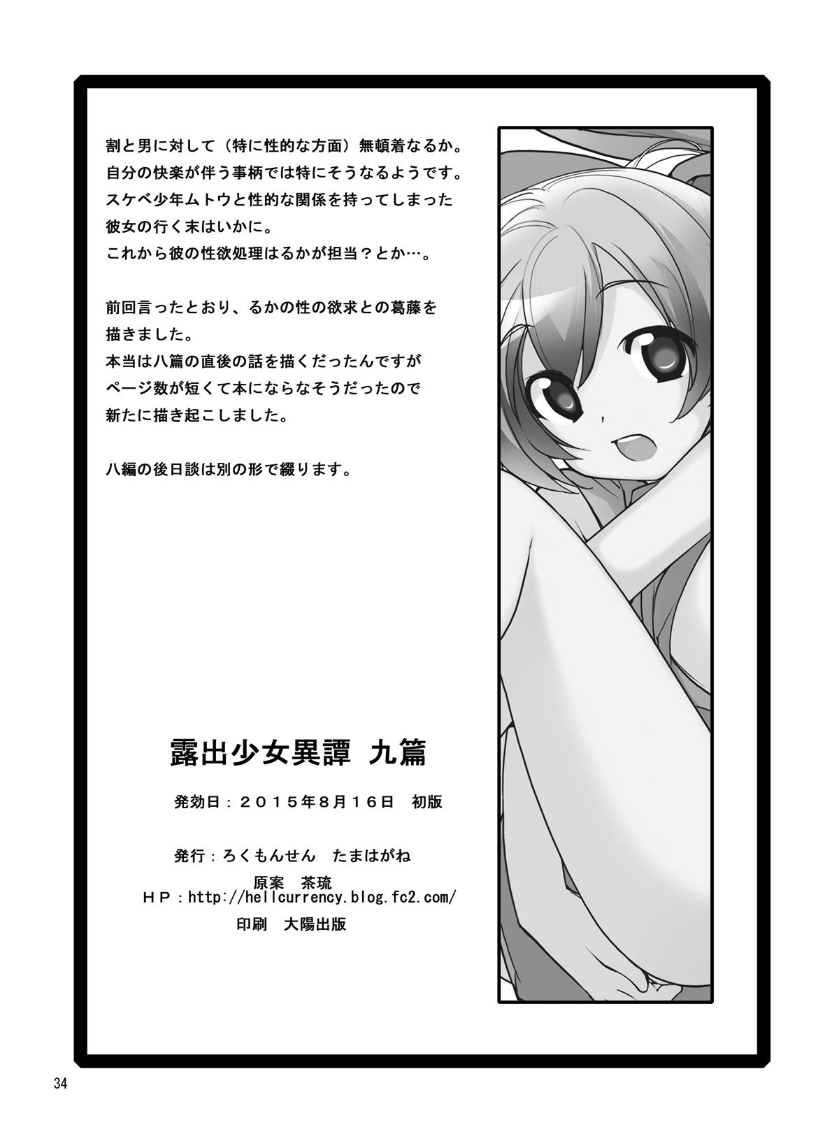 [Rokumonsen (Tamahagane)] Roshutsu Shoujo Itan 9 Hen page 34 full