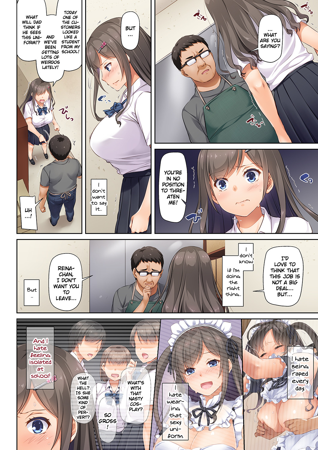 [Digital Lover (Nakajima Yuka)] DLO-06 Kare to Watashi no Kowareta Kizuna 3 [English] {Doujins.com} [Digital] page 33 full