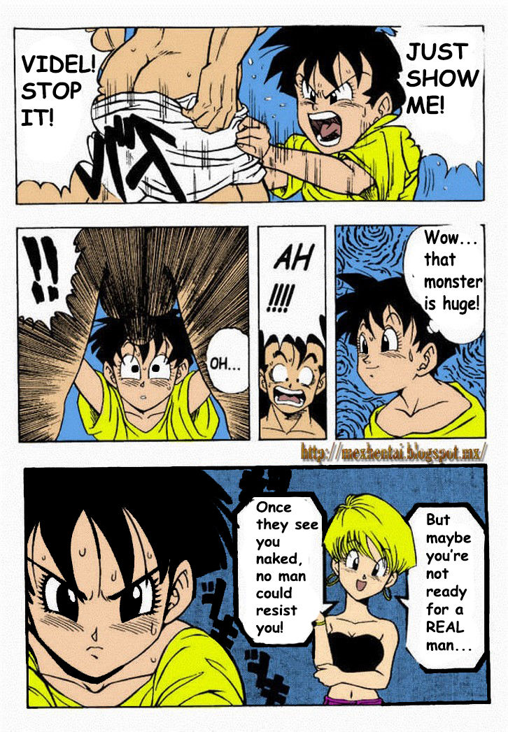 Gohan x Videl English Dubbed *COLOR* page 4 full