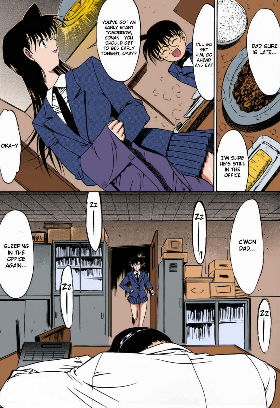 (C60)[Kopikura(Kino Hitoshi, Yokoshima Takemaru)] F.L.O.W.E.R Vol. 01 (Detective Conan)[English][KageSennin][Colorized][Erocolor] page 3 full