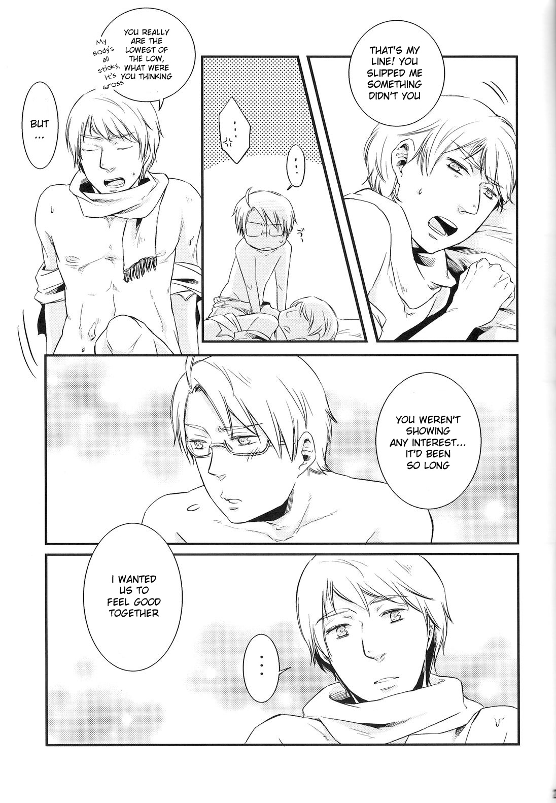 [Hetalia] NO PROBLEM [Yaoi] [ R-18] [ENG] page 26 full