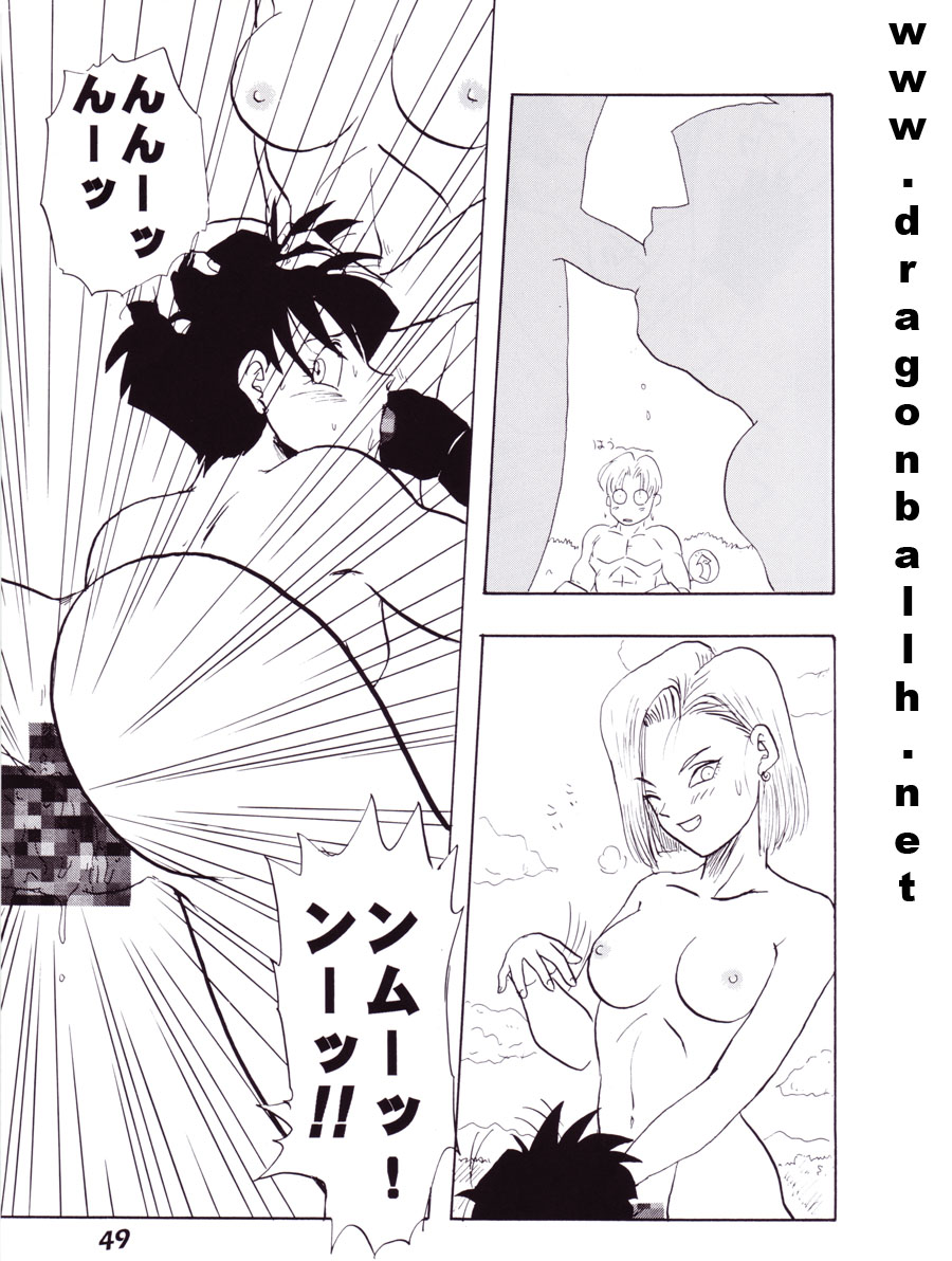 (C52) [Fusuma Goten (Shouji Hariko)] Irohani (Dragonball Z) page 49 full