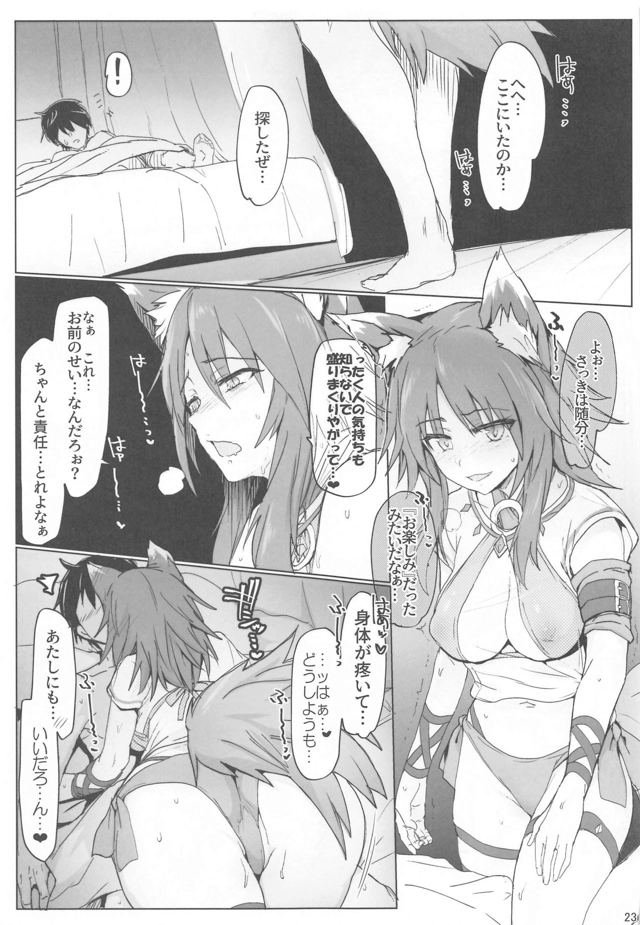 (COMIC1☆17) [RIBI Dou (Higata Akatsuki)] Echi Conne Diary (Princess Connect! Re:Dive) page 22 full