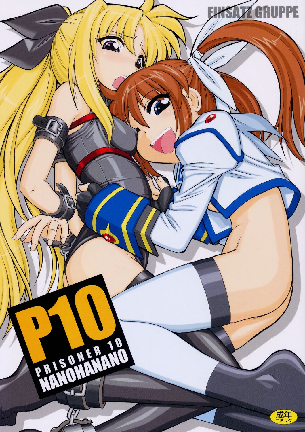 (C72) [EINSATZ GRUPPE (Charlie Nishinaka)] P10 PRISONER 10 NANOHANANO (Mahou Shoujo Lyrical Nanoha) page 1 full