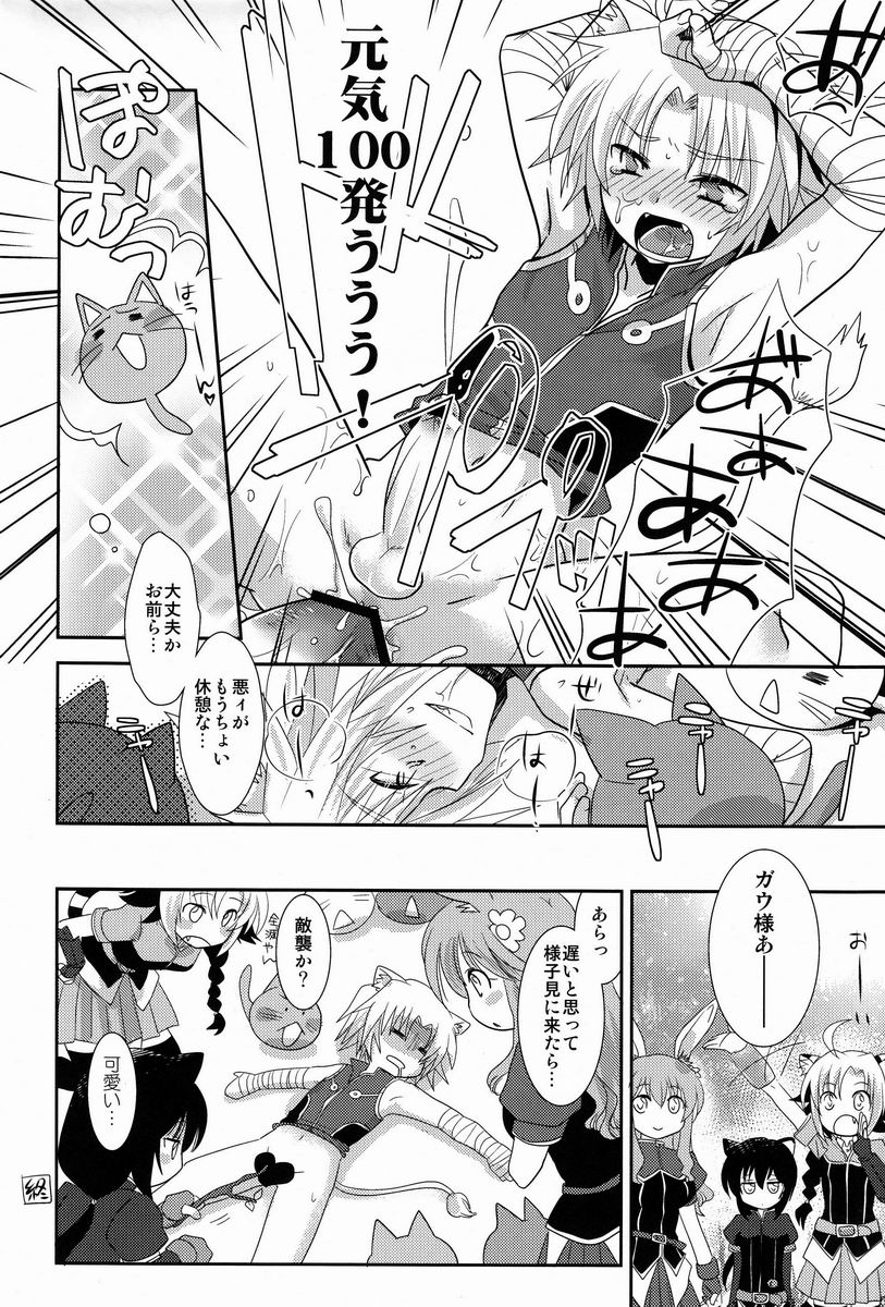 [Fuwawa (Oki no Matsushiro)] Gaul-denka no Senshou go Houbi (Dog Days) page 23 full