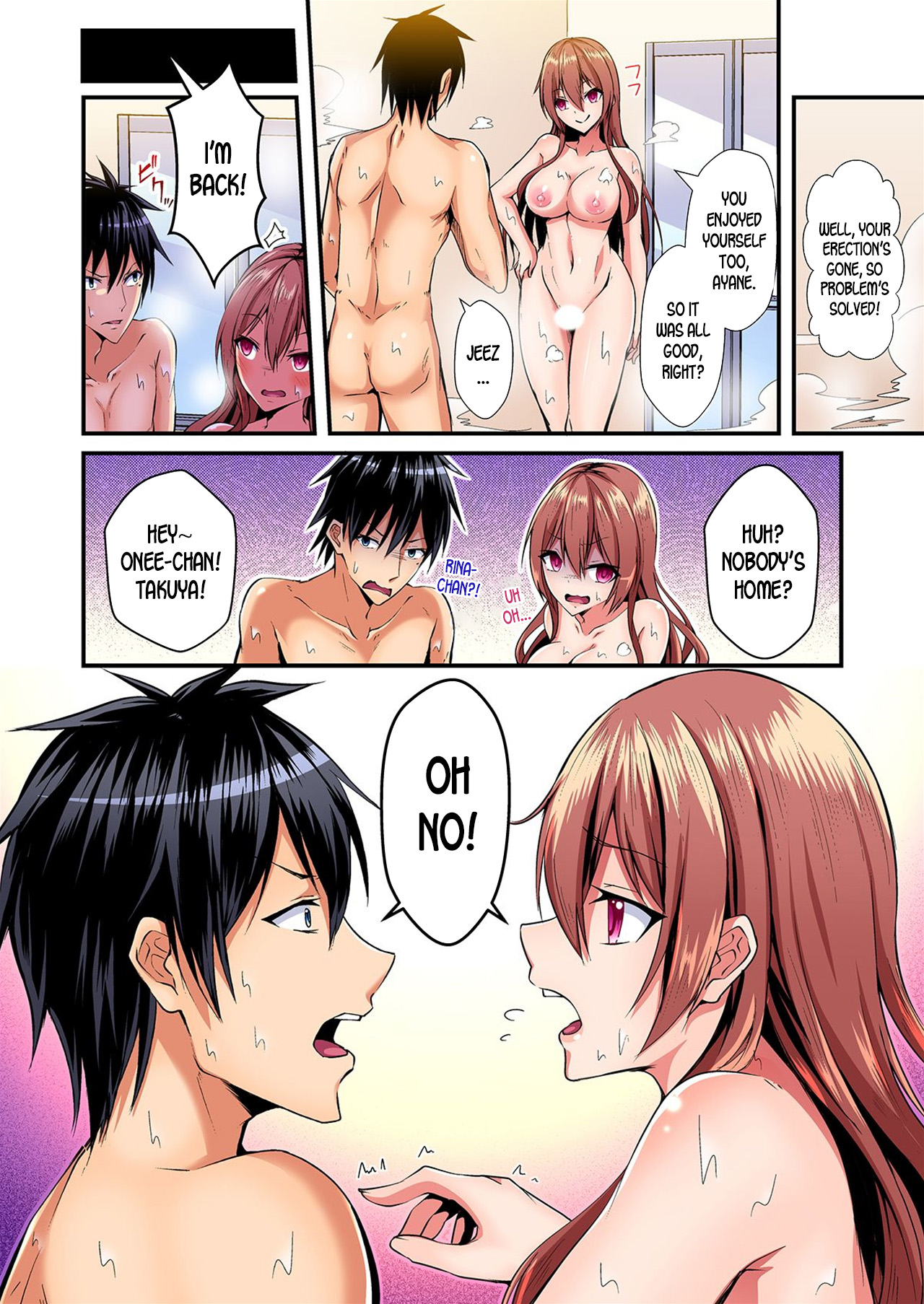 [Suishin Tenra] Switch bodies and have noisy sex! I can't stand Ayanee's sensitive body ch.1-5 [desudesu] page 50 full