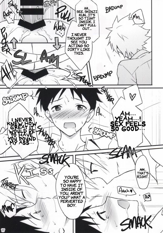 (Kimi to no Rendan 4) [Hama no Mae (Nekomaru)] Flag Kaishuu (Neon Genesis Evangelion) [English] [Fushigi] page 16 full