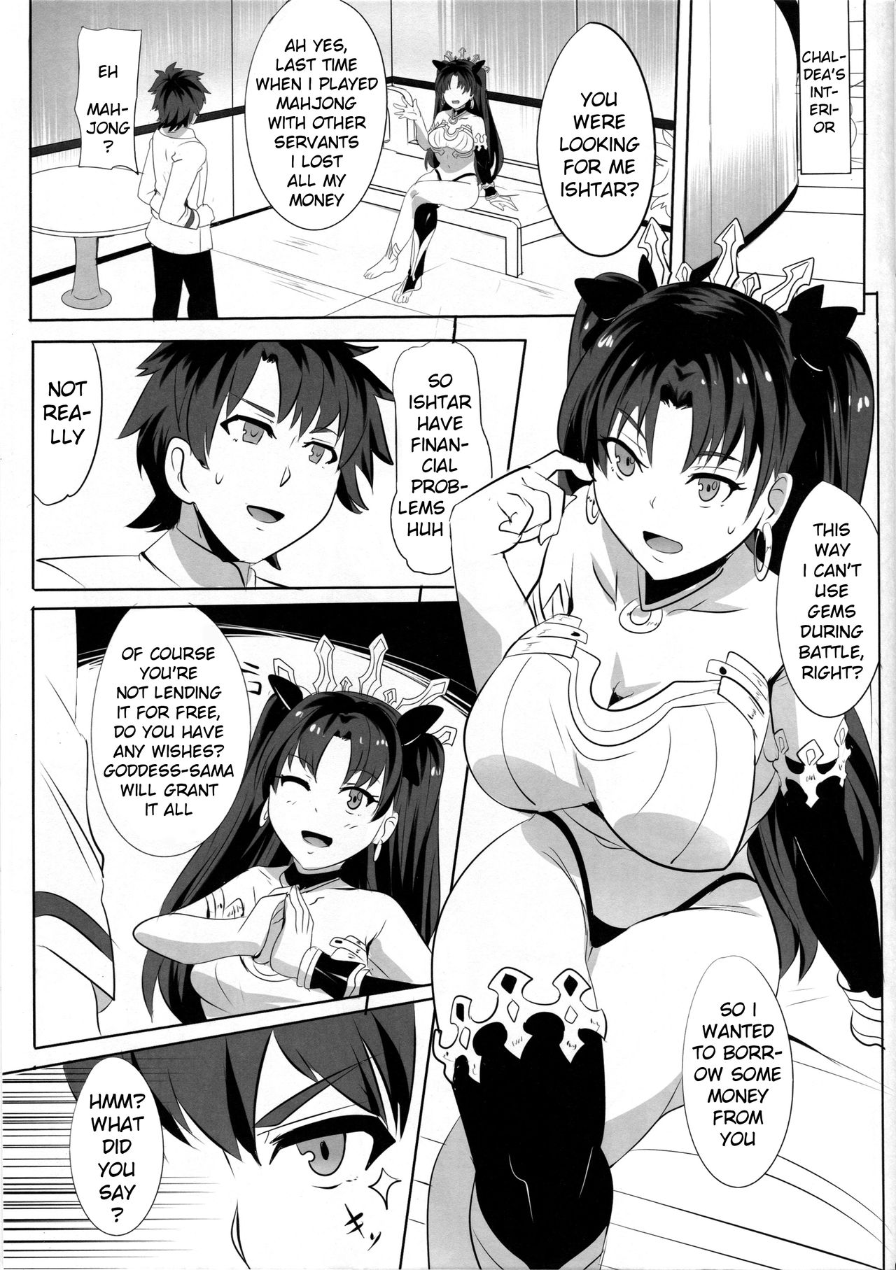 [Magukappu (Magukappu)] Ishtar no Yuetsu Saimin (Fate/Grand Order) [English] [xinsu] page 2 full