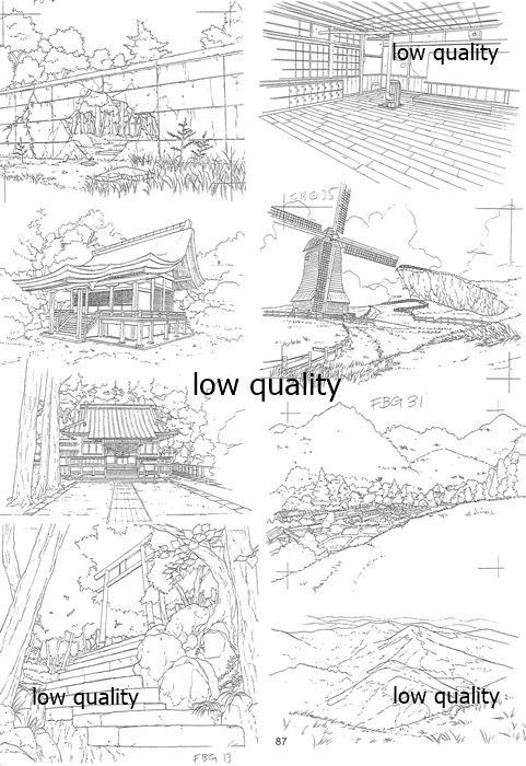 (C60) [大人の童話 (竹井正樹)] Flutter of birds 線画集 page 86 full