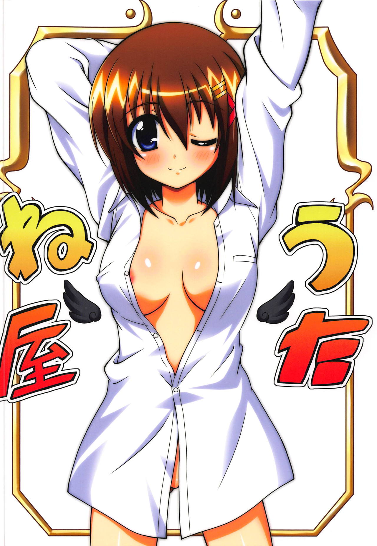 (C95) [Utaneya (Shion, Chirorian)] Hayate-chan Kakeru Ni (Mahou Shoujo Lyrical Nanoha) page 26 full