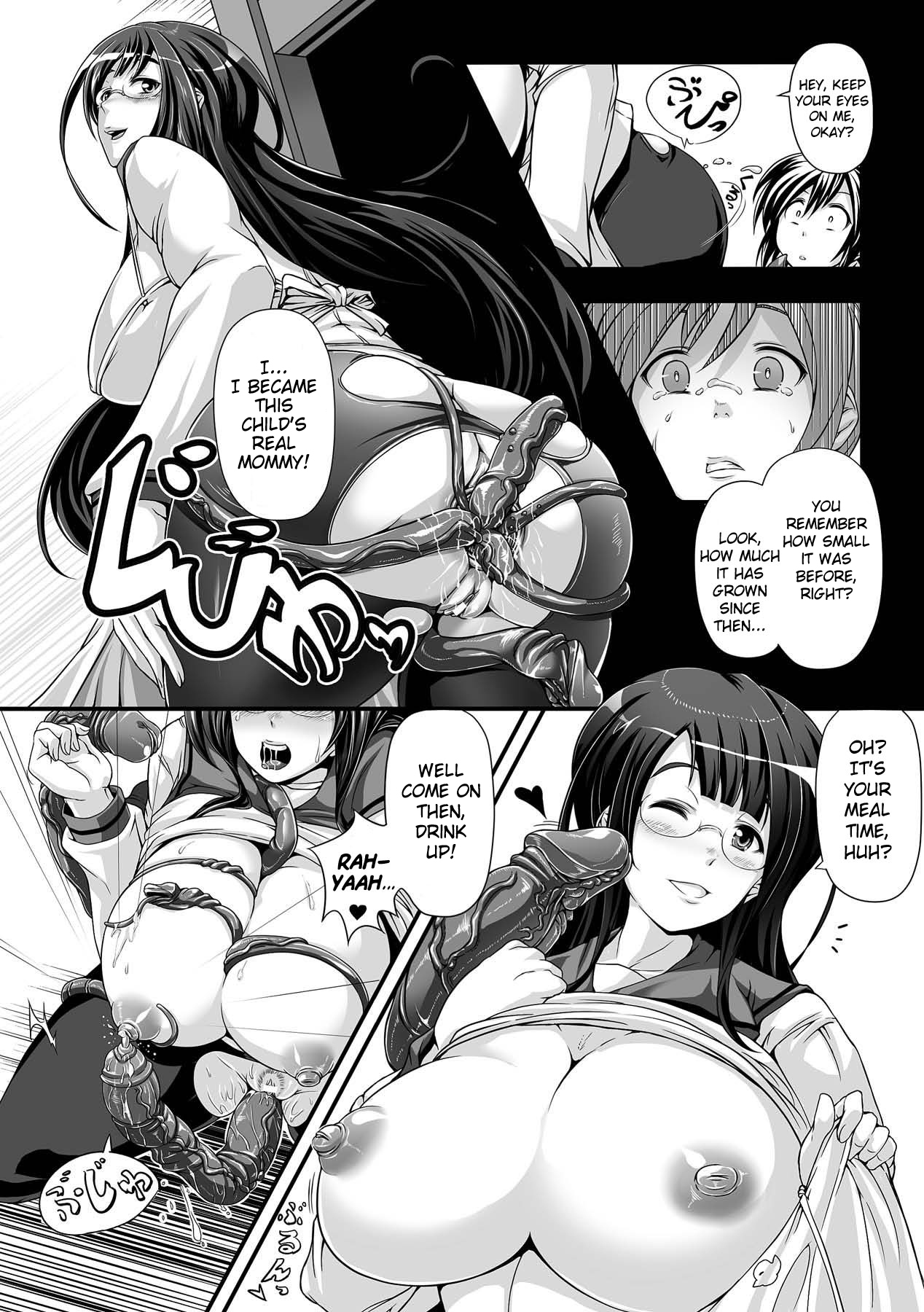 [Umetarou] Happy Tentacle Life (Comic Unreal Anthology Ishukan Maniacs Digital Ban Vol. 2) [English] [doujin-moe.us] [Digital] page 4 full