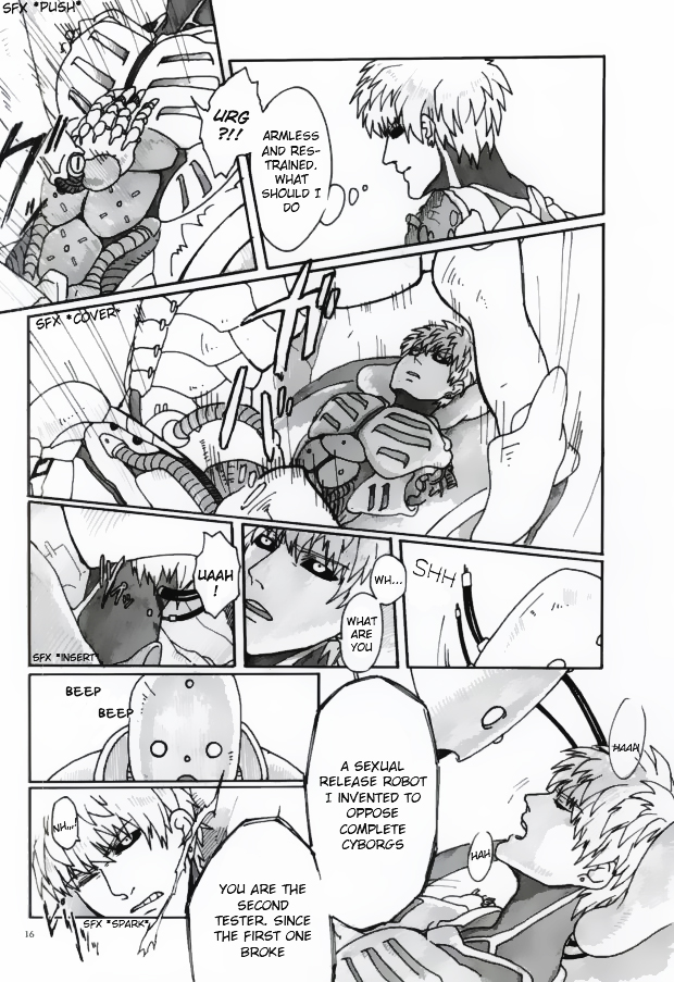 (Byousatsu Knockout) [St. (Tokidoki Tidori, Dadan)] Virgin cyborg (One Punch Man) [English] [bob-brown] page 14 full