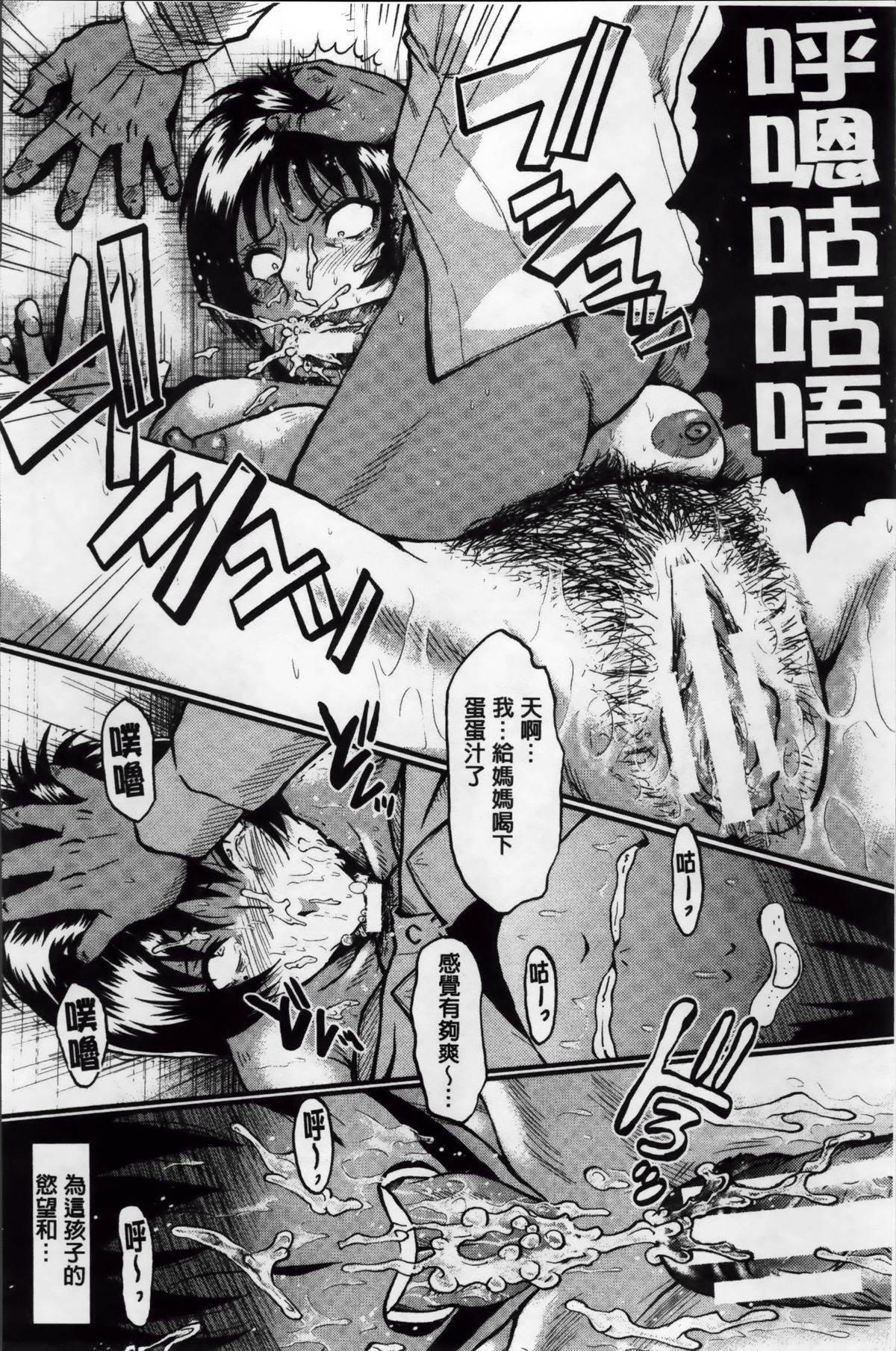 [SINK] Kimi ga Shiranai Mama no Koubi | 你不知道的媽媽的交尾 [Chinese] page 24 full
