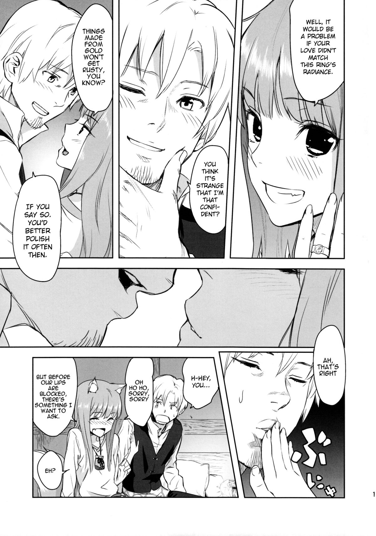 (C83) [Ajisaidenden (Kawakami Rokkaku, Takanashi Rei)] Harvest II (Spice and Wolf) [English] [VLtrans] [Decensored] page 17 full