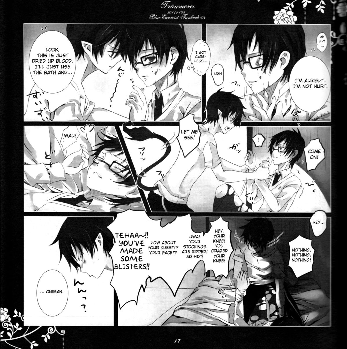 [Gensyokuhakoniwa (Kintoki)] Träumerei (Ao no Exorcist)english [fated circle] page 17 full