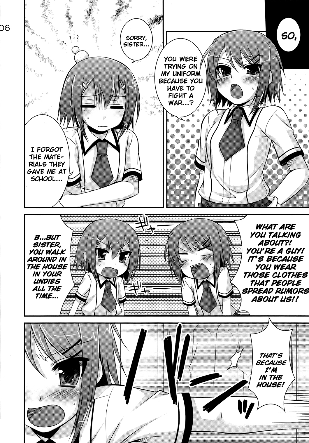 (SC46) [ETC×ETC (Hazuki)] Osumesu Twins! (Baka to Test to Shoukanjuu) [English] [Pretty Anon] page 4 full