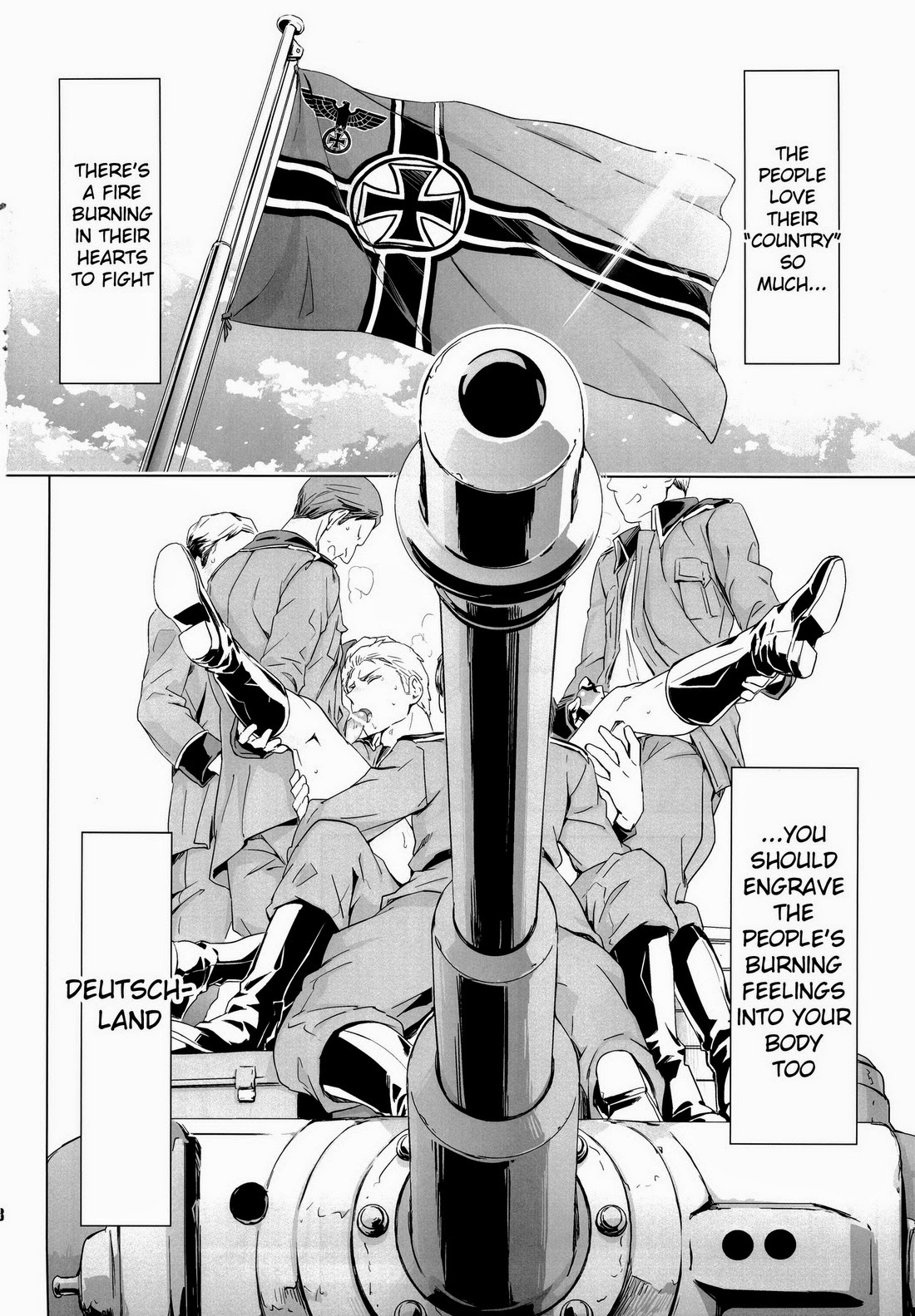 [Marinconia (Marumari)] Taichou, Onegaishimasu!! - Gruppeführer, Bitte!! (Axis Powers Hetalia) [English] page 47 full