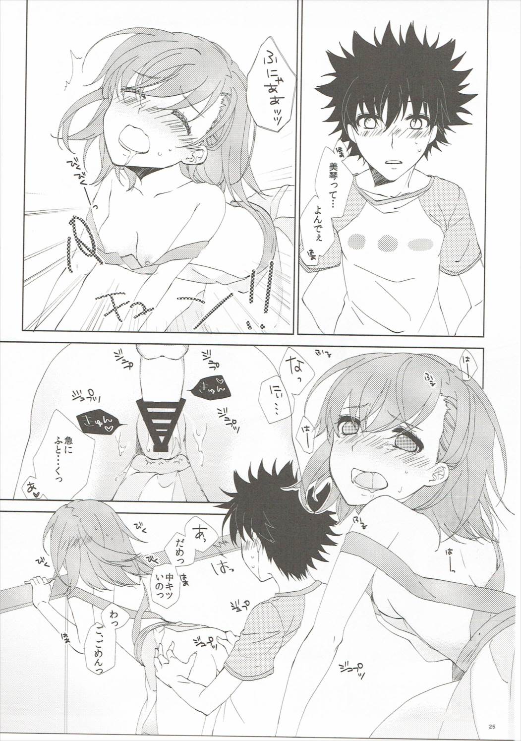 (C86) [akaihoho (Haru)] Mousou Danshi (Toaru Majutsu no Index) page 24 full
