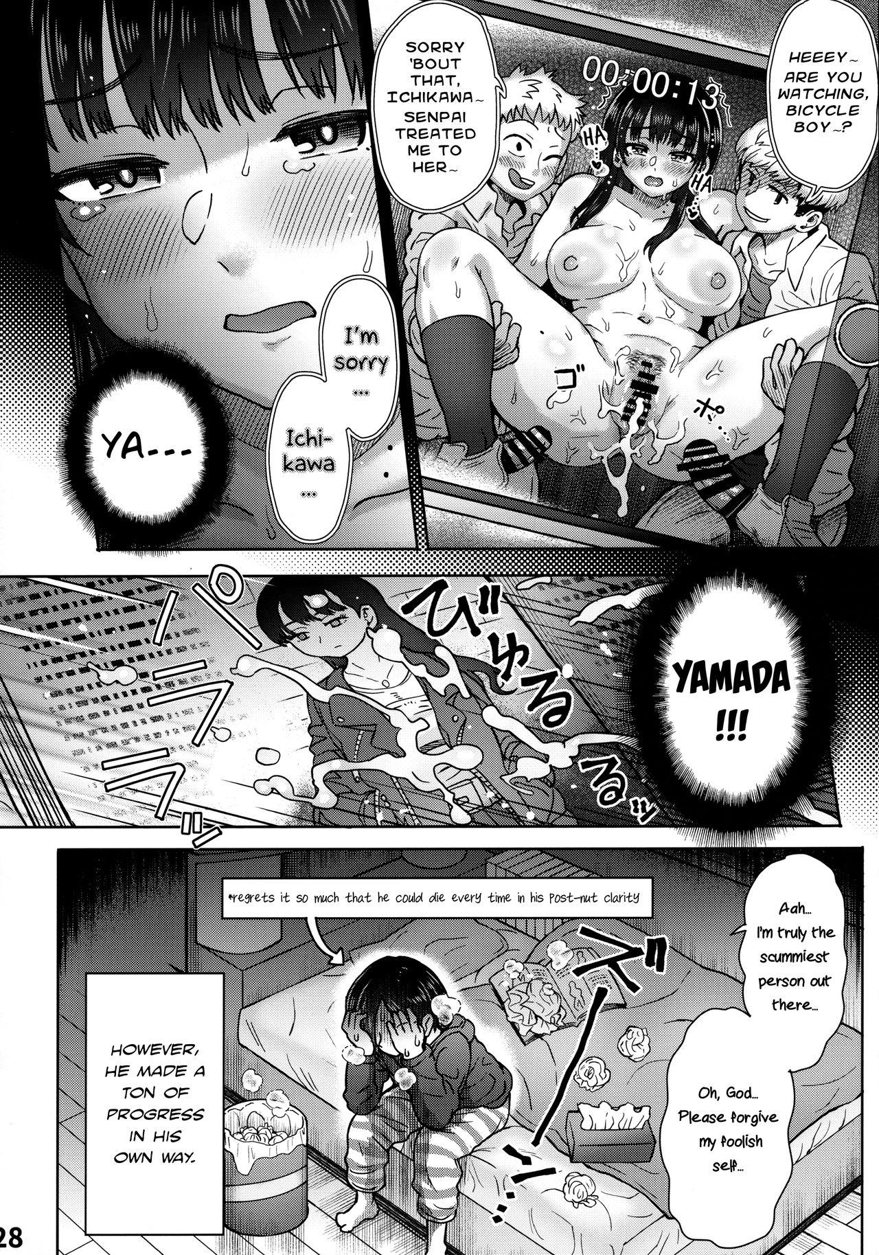 [Eight Beat (Itou Eight)] Boku no Kokoro no NTR (Yabai) Mousou | The NTR (Dangers) Delusions in My Heart (Boku no Kokoro no Yabai Yatsu) [English] [Nisor] page 29 full