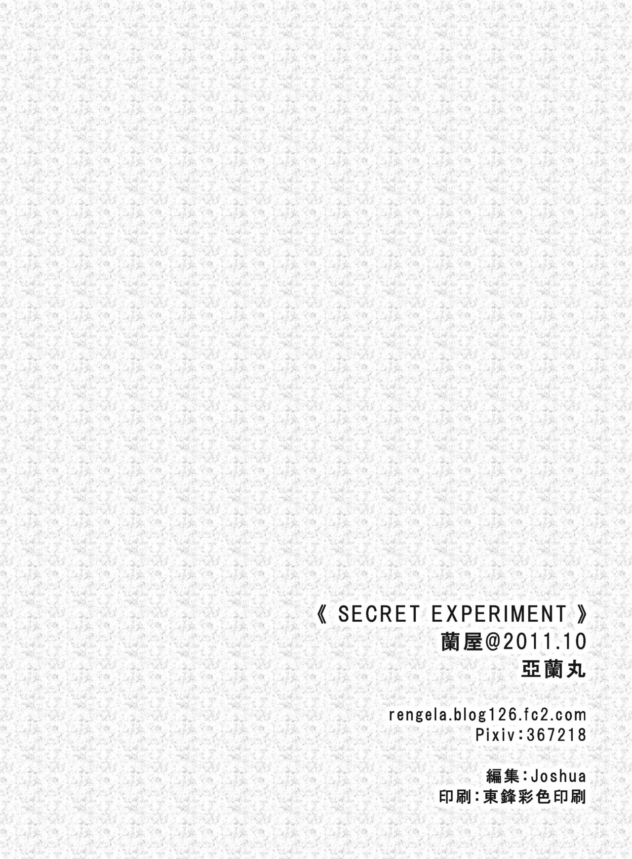 [Ran-ya (Aranmaru)] SECRET EXPERIMENT (Touhou Project) [Chinese] [靴下汉化组] [Digital] page 25 full