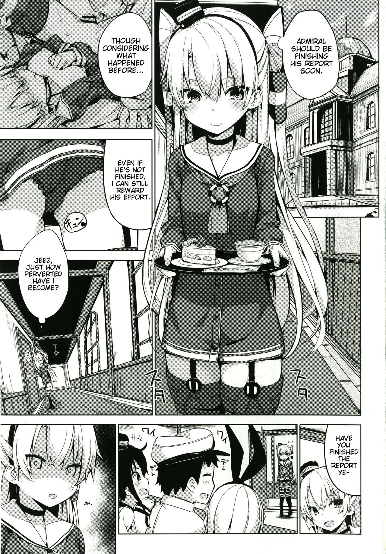 (C90) [Illumination. (Ogadenmon)] Amatsukaze no H Kinshirei! (Kantai Collection -KanColle-) [English] [Sikrena] page 2 full