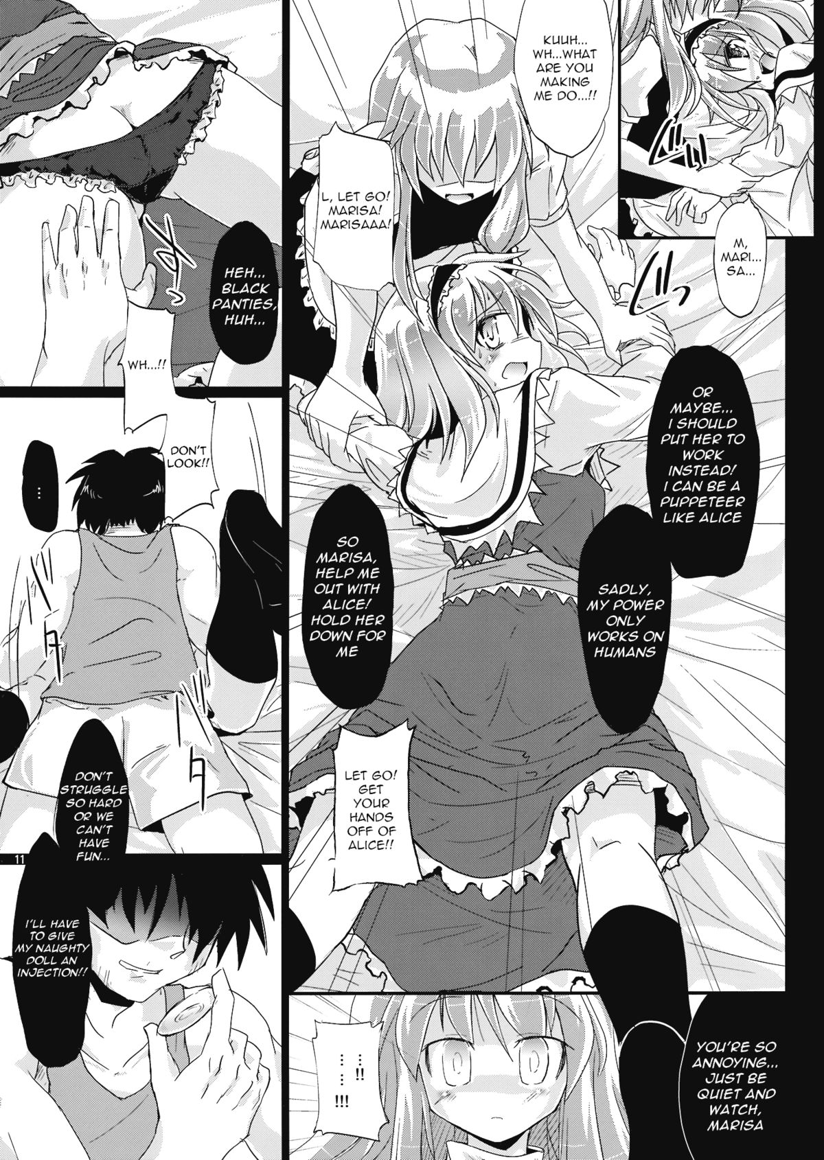 (C76) [Pixel Cot. (Habara Meguru)] Irodori no Love Song | Colorful Love Song (Touhou Project) [English] =Torwyn= page 11 full