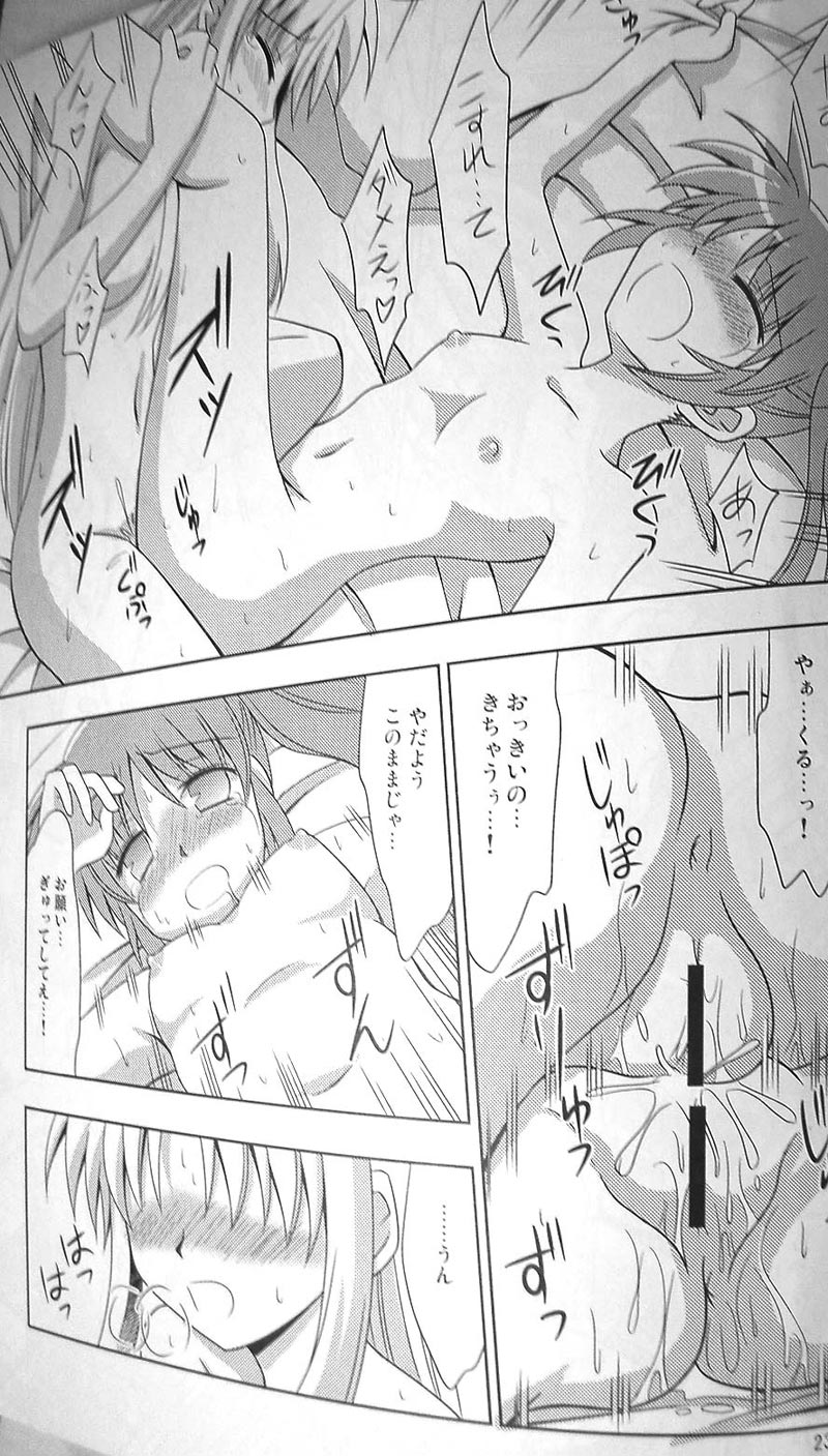 (C77) [Sagamani. (Sagami Inumaru)] Yogaakeru made (Mahou Shoujo Lyrical Nanoha) page 20 full