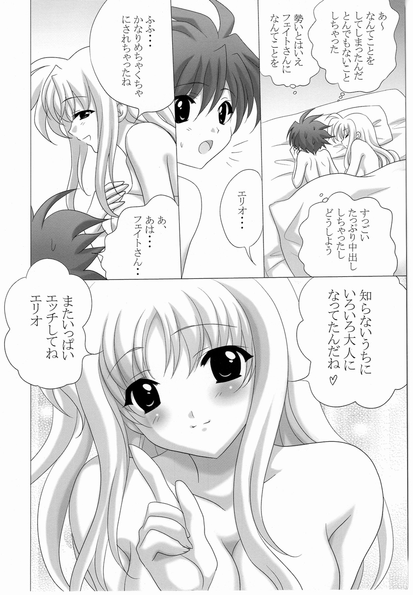 [Mikekodou (Mikeko)] Fate-san to H Shiyou (Mahou Shoujo Lyrical Nanoha) page 15 full