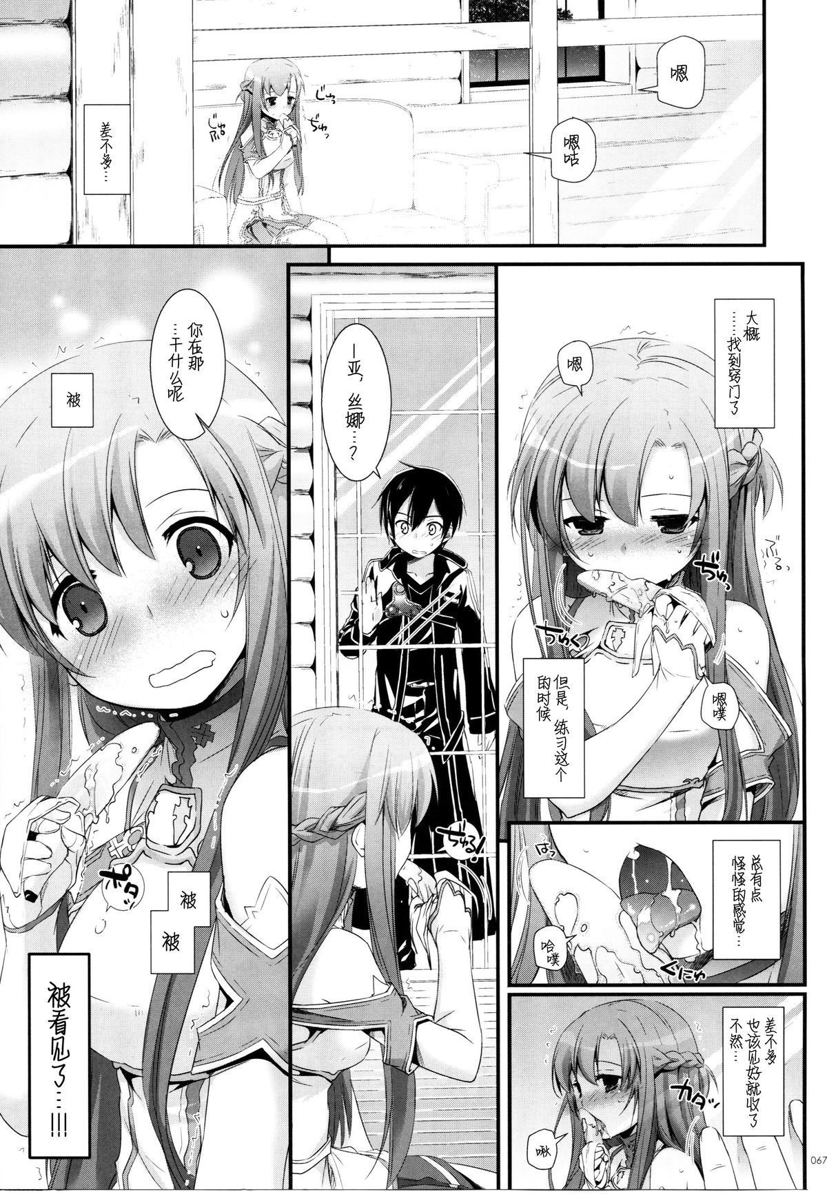 (C86) [Digital Lover (Nakajima Yuka)] DL AW&SAO Soushuuhen (Accel World, Sword Art Online) [Chinese] [脸肿汉化组] page 67 full