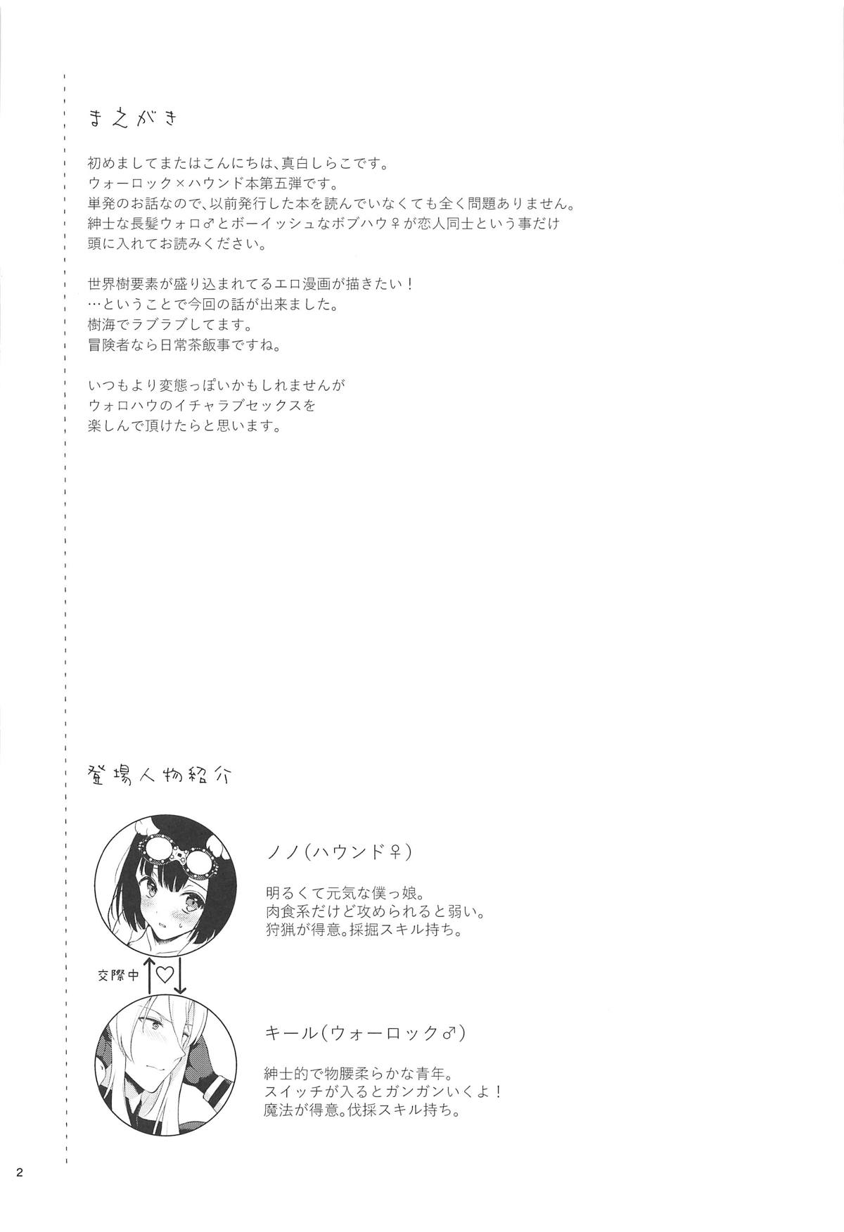 (C95) [Calm White (Mashiro Shirako)] Outdoor Playing! (Sekaiju no Meikyuu V) [Chinese] [花火漢化組] page 4 full