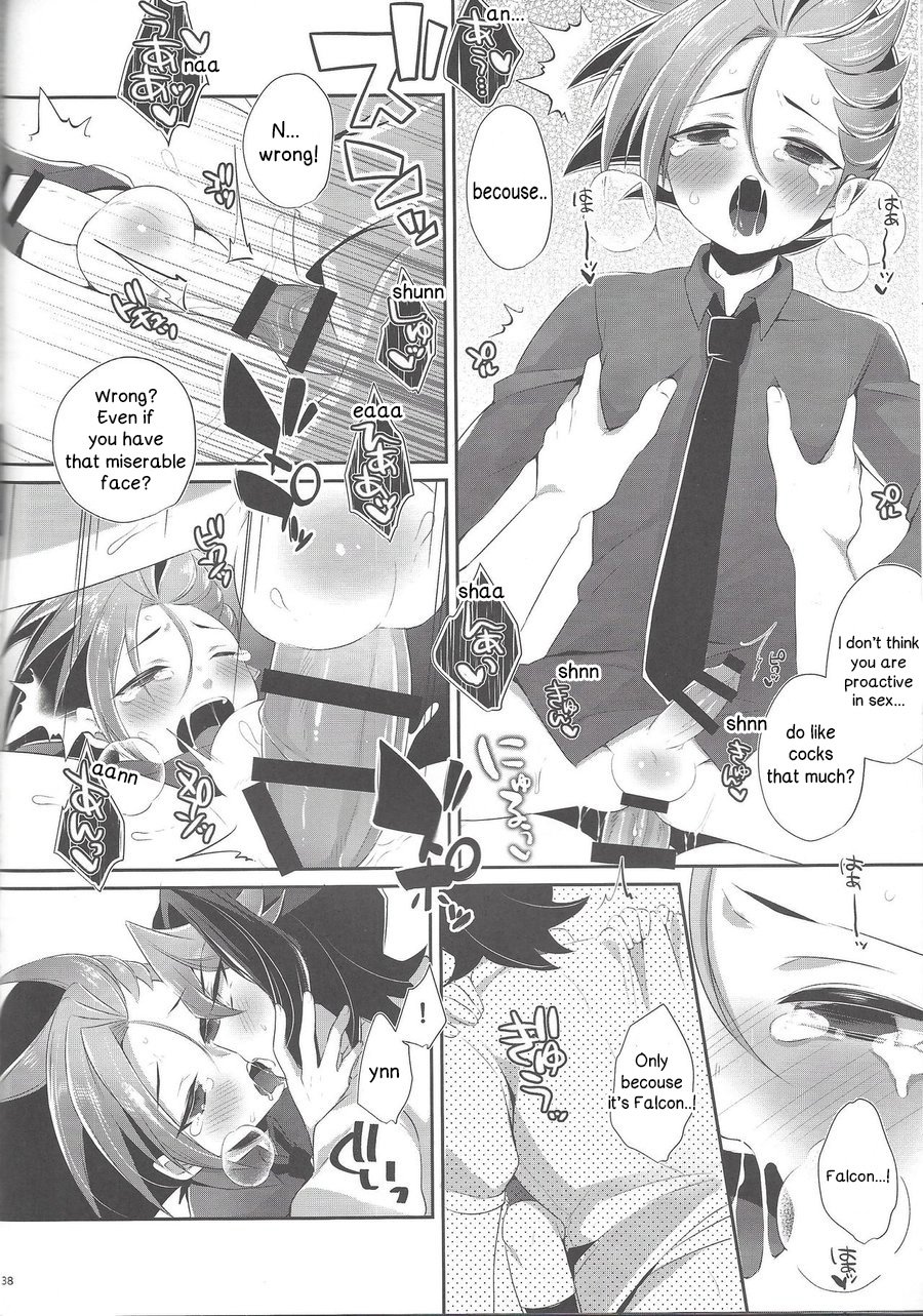 (Sennen Battle Phase 17) [Cotton 100% (Noi)] Shounen Maid Yuto-kun | Yuto-kun The maid boy (Yu-Gi-Oh! ARC-V) [English] page 35 full