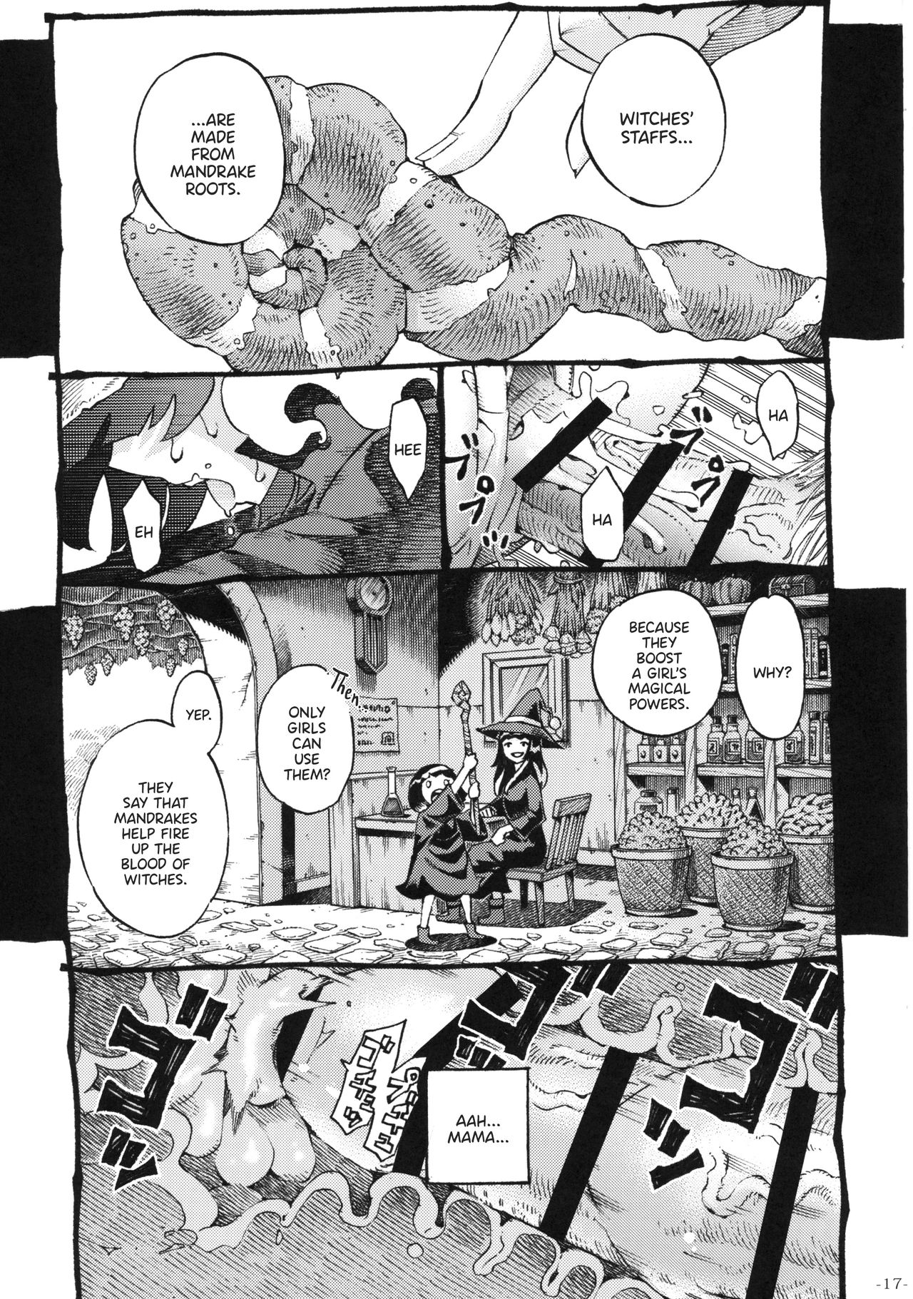 (COMITIA130) [Naivta (Nishi Yoshiyuki)] Majo wa Kekkyoku Sono Kyaku to 2 | The Witch Ended Up... 2 [English] [Panatical] page 16 full