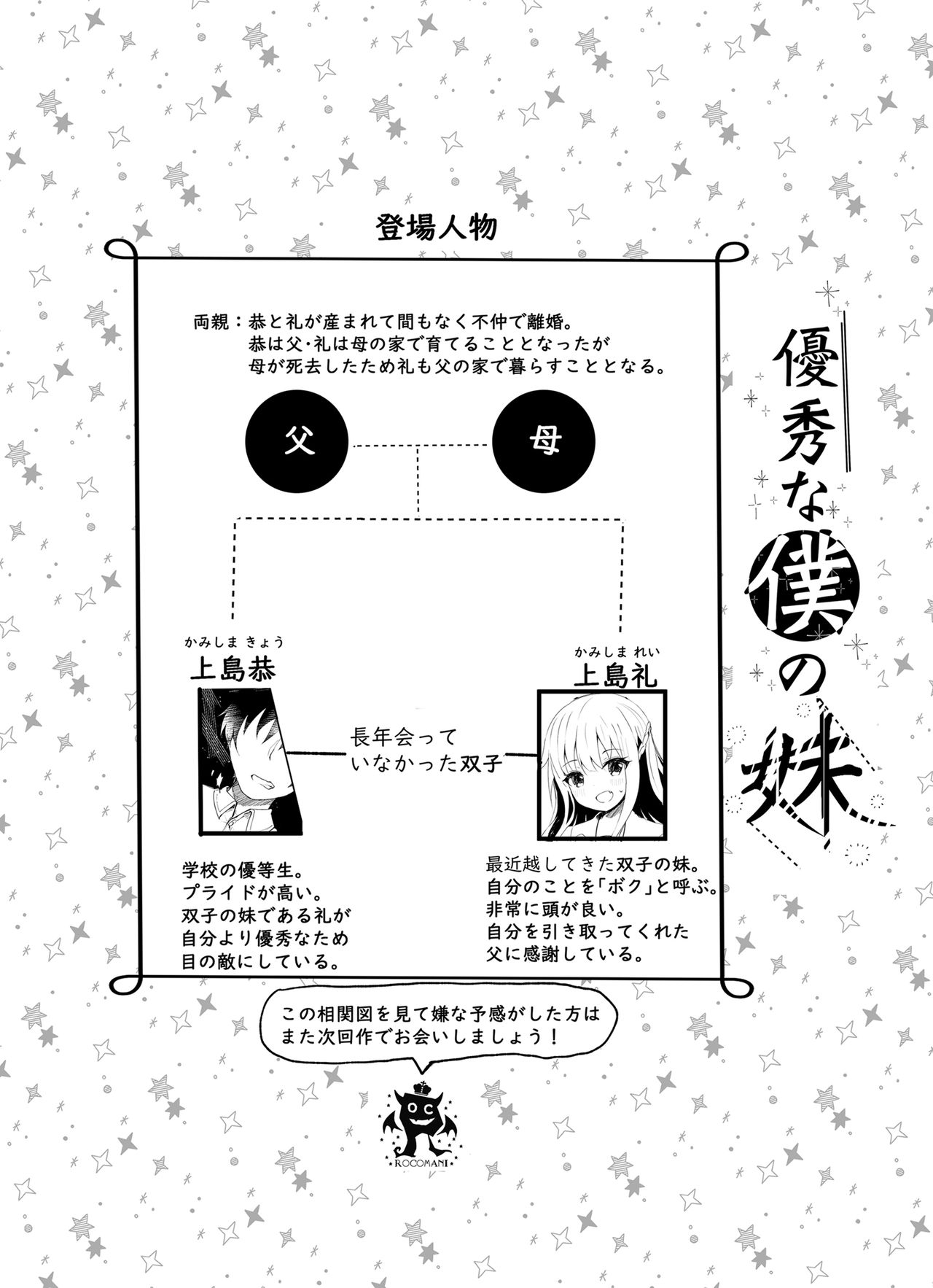 [Rocomani (Manatsu Roco)] Yuushuu na Boku no Imouto [Digital] page 3 full