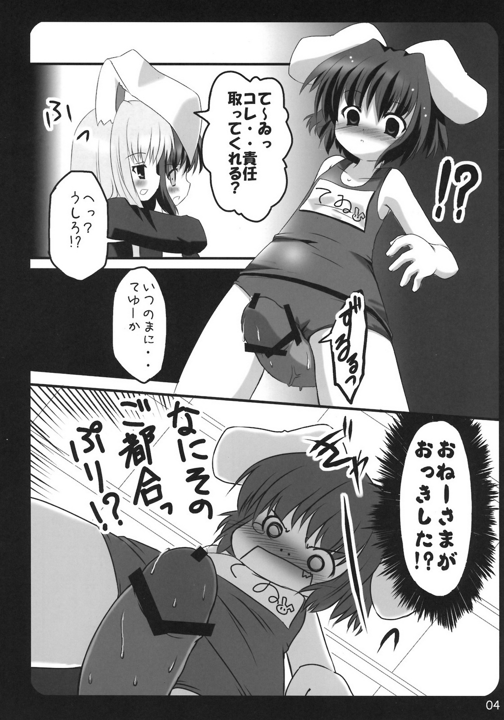 (Mimiket 15) [PoM (Monchy)] Usa Uso Bangaihen (Touhou Project) page 4 full